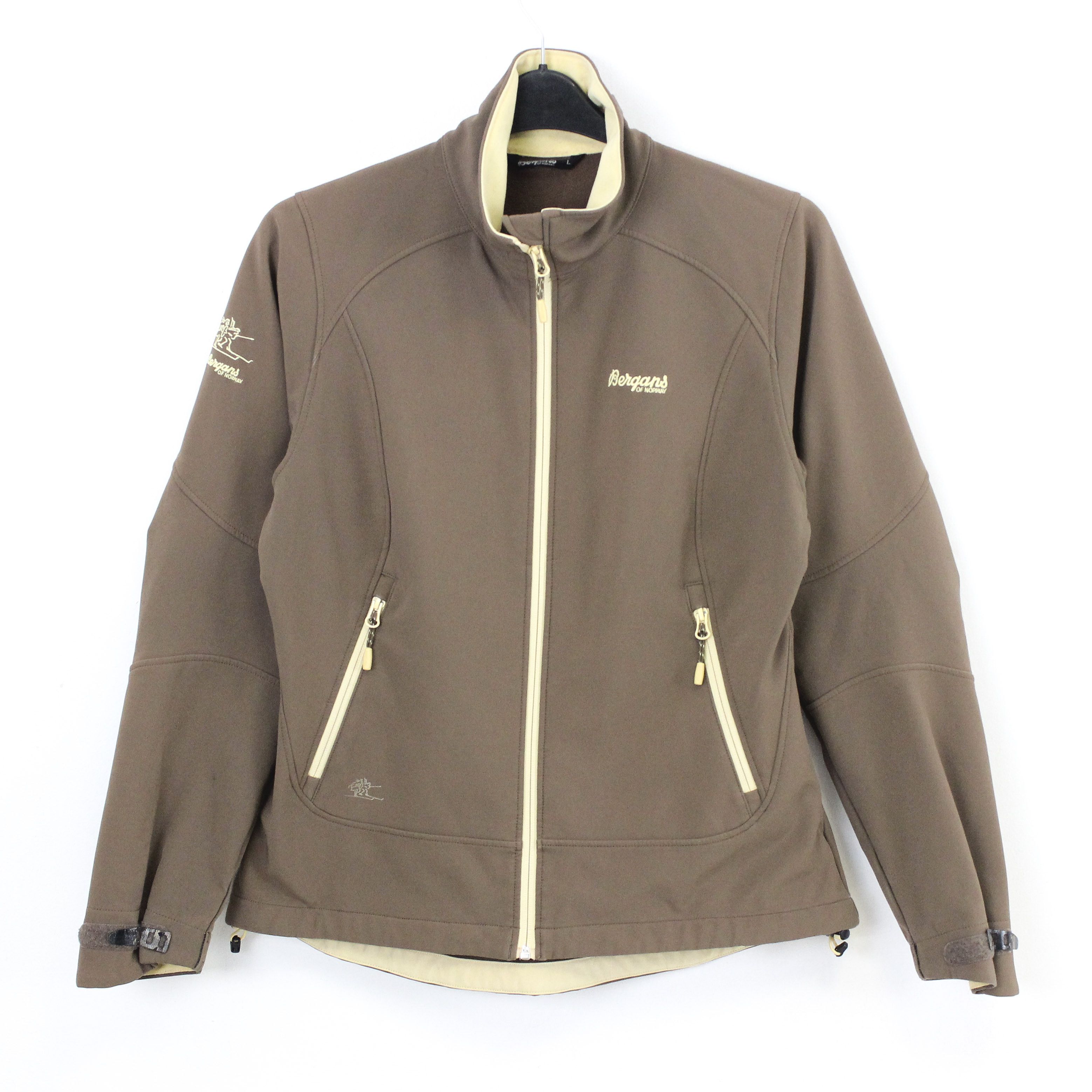 Other BERGANS OF NORWAY Stamsund Lady Jacket Windbreaker Coat Zip Size L / US 10 / IT 46 - 1 Thumbnail