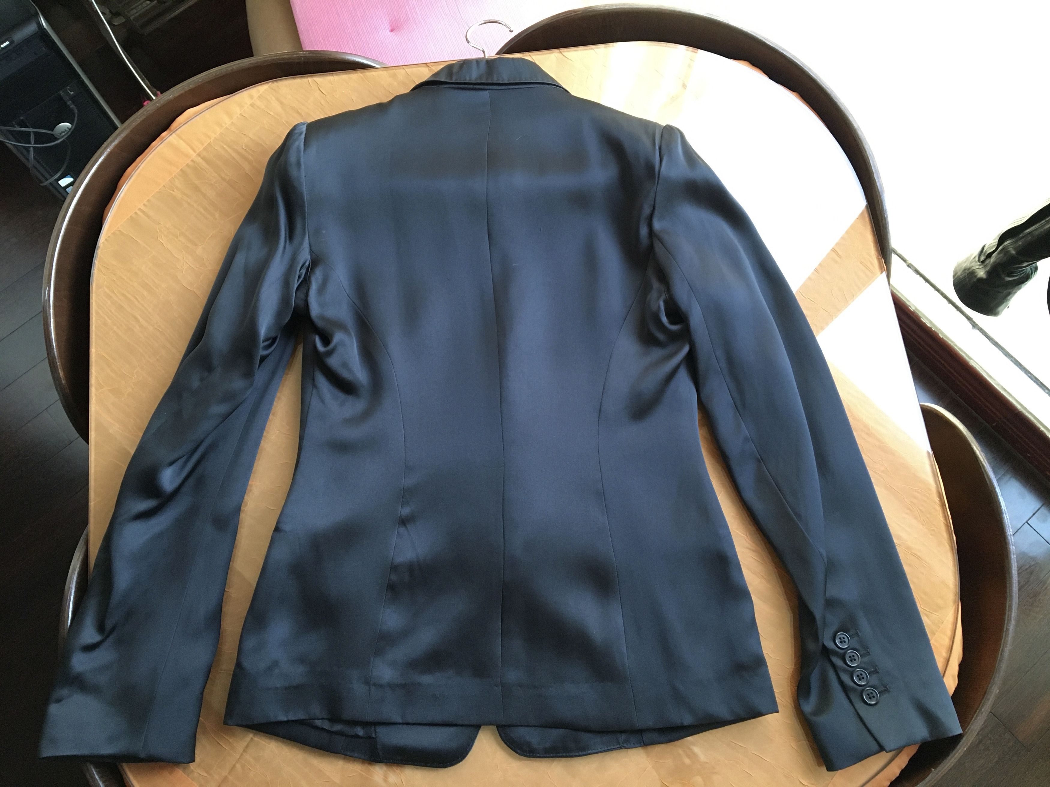Ann Demeulemeester Silk Blazer designed Detail Size L / US 10 / IT 46 - 2 Thumbnail