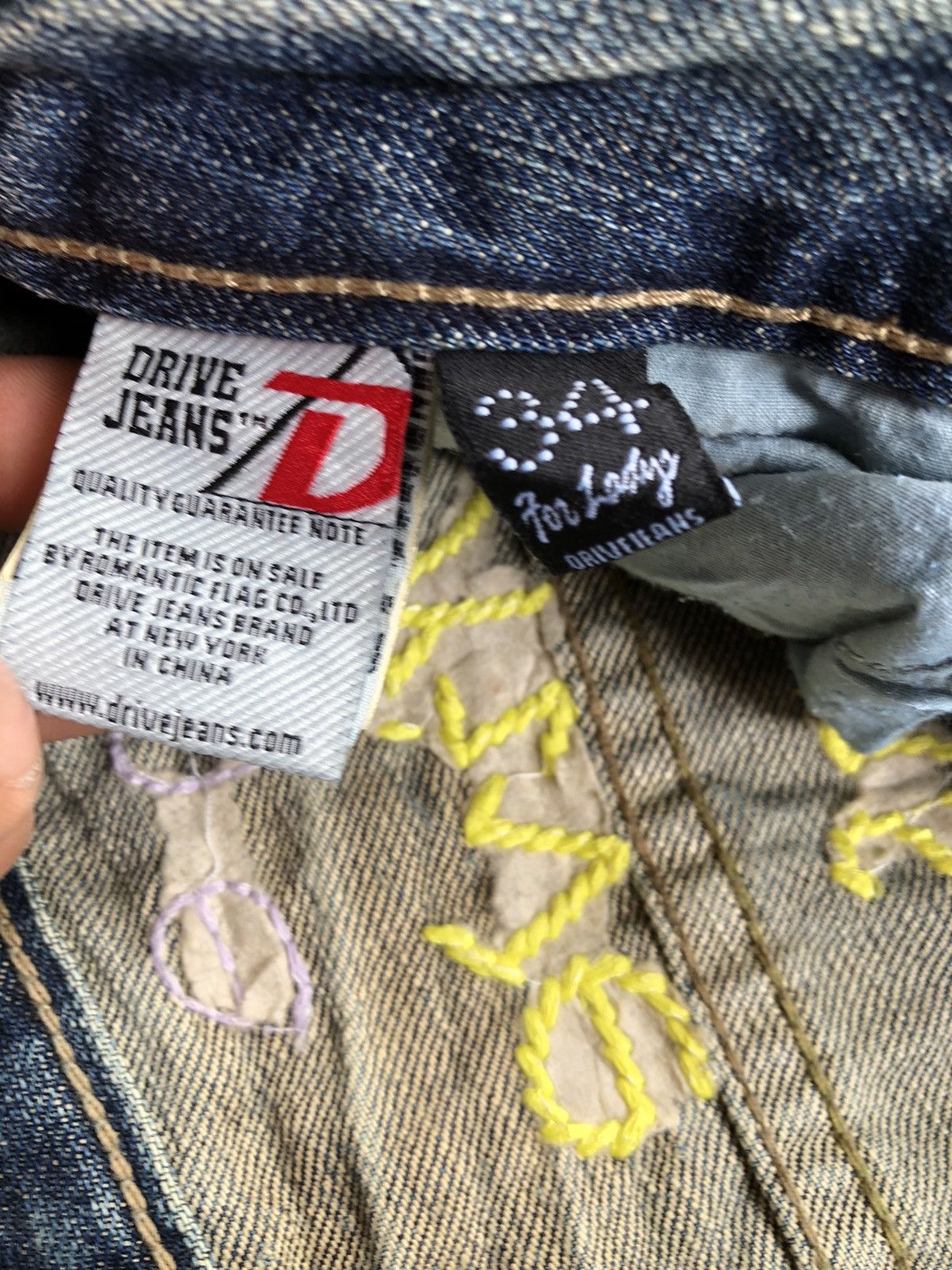 Japanese Brand Rare🔥 Japanese Exotic Vintage Denim Bootcut Jeans Size 36" / US 14 / IT 50 - 7 Thumbnail