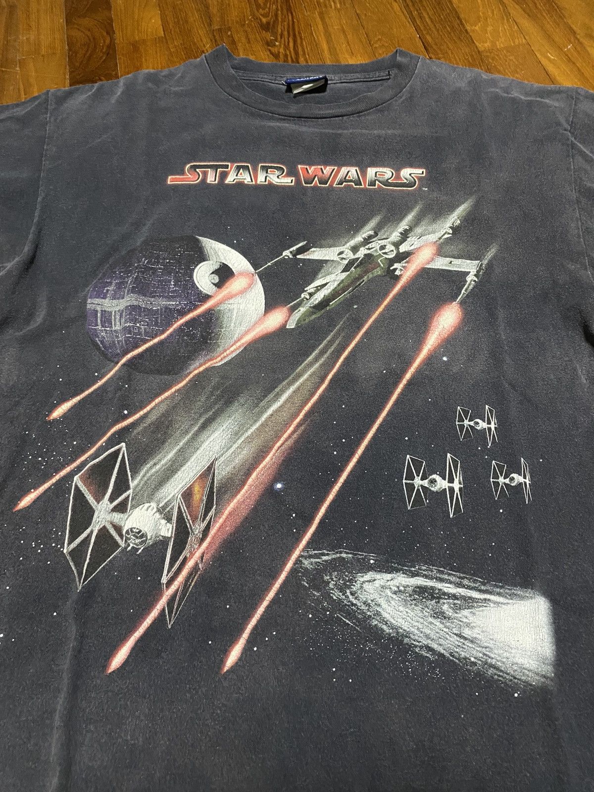 Star Wars × Vintage Vintage ‘99 Star Wars X-Wing Death Star Tie Fighter Tee Size US M / EU 48-50 / 2 - 9 Thumbnail