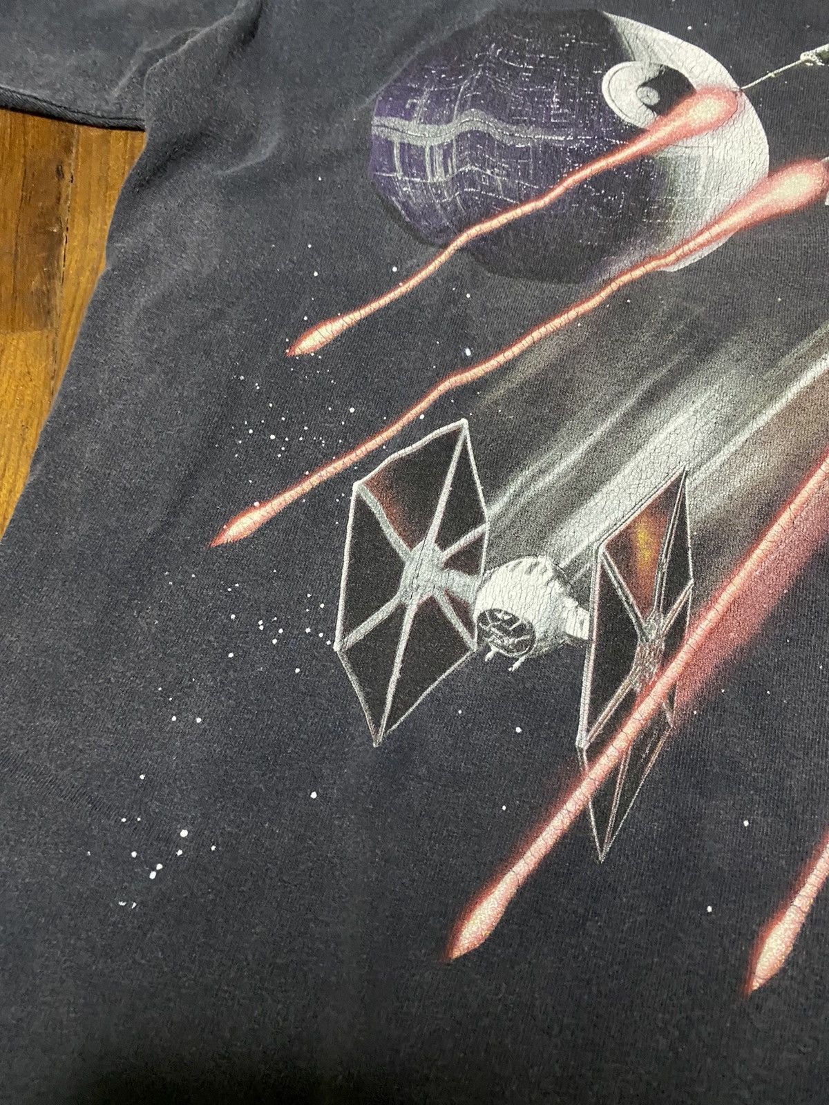 Star Wars × Vintage Vintage ‘99 Star Wars X-Wing Death Star Tie Fighter Tee Size US M / EU 48-50 / 2 - 8 Thumbnail