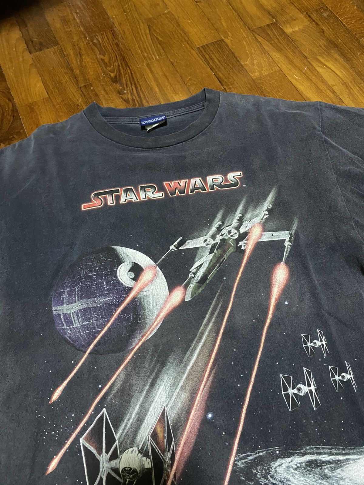 Star Wars × Vintage Vintage ‘99 Star Wars X-Wing Death Star Tie Fighter Tee Size US M / EU 48-50 / 2 - 1 Thumbnail