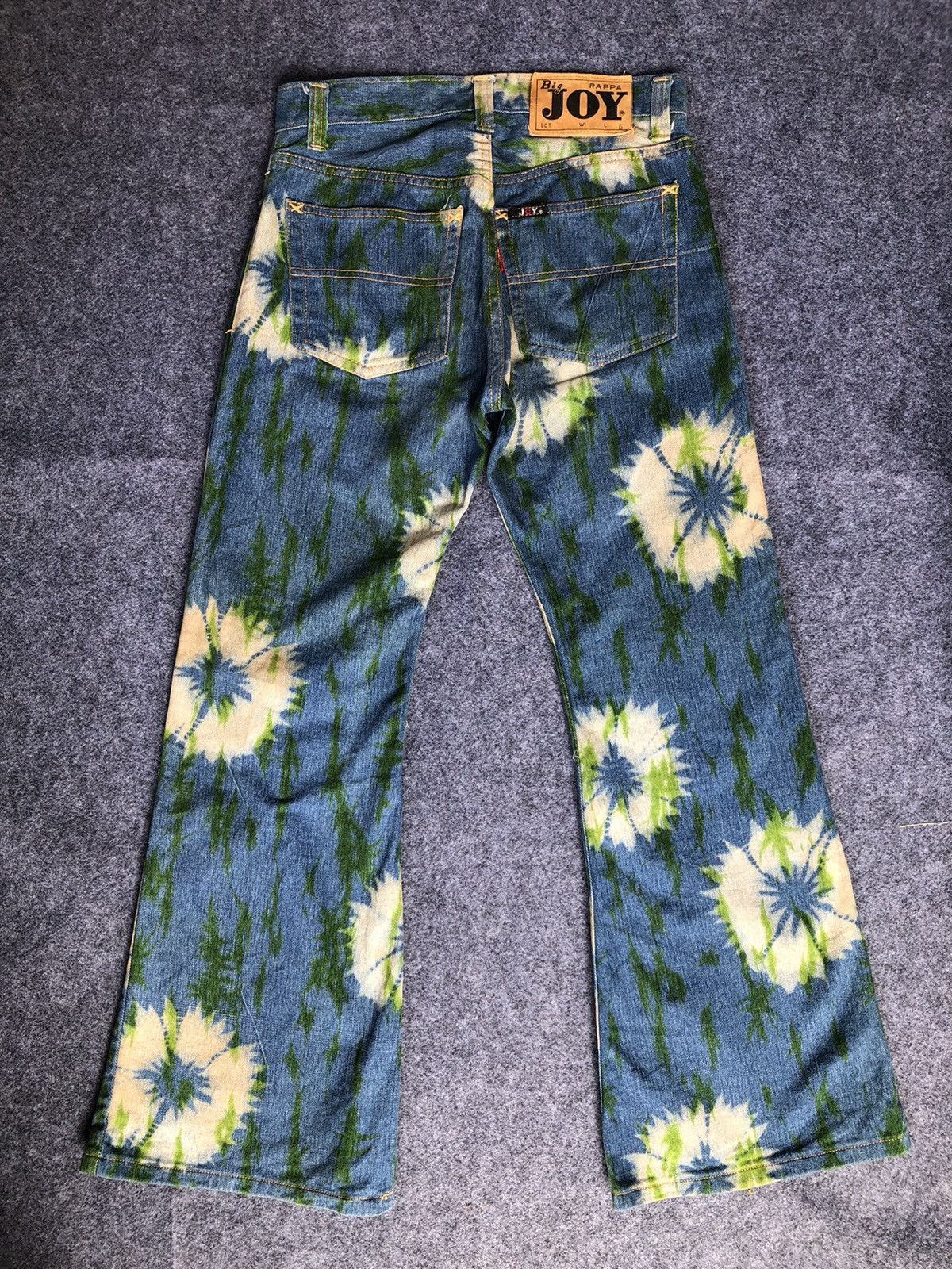 Japanese Brand RARE‼️Vtg70s JOY Hysteric Design Flared Bootcut Jean Size US 28 / EU 44 - 3 Thumbnail