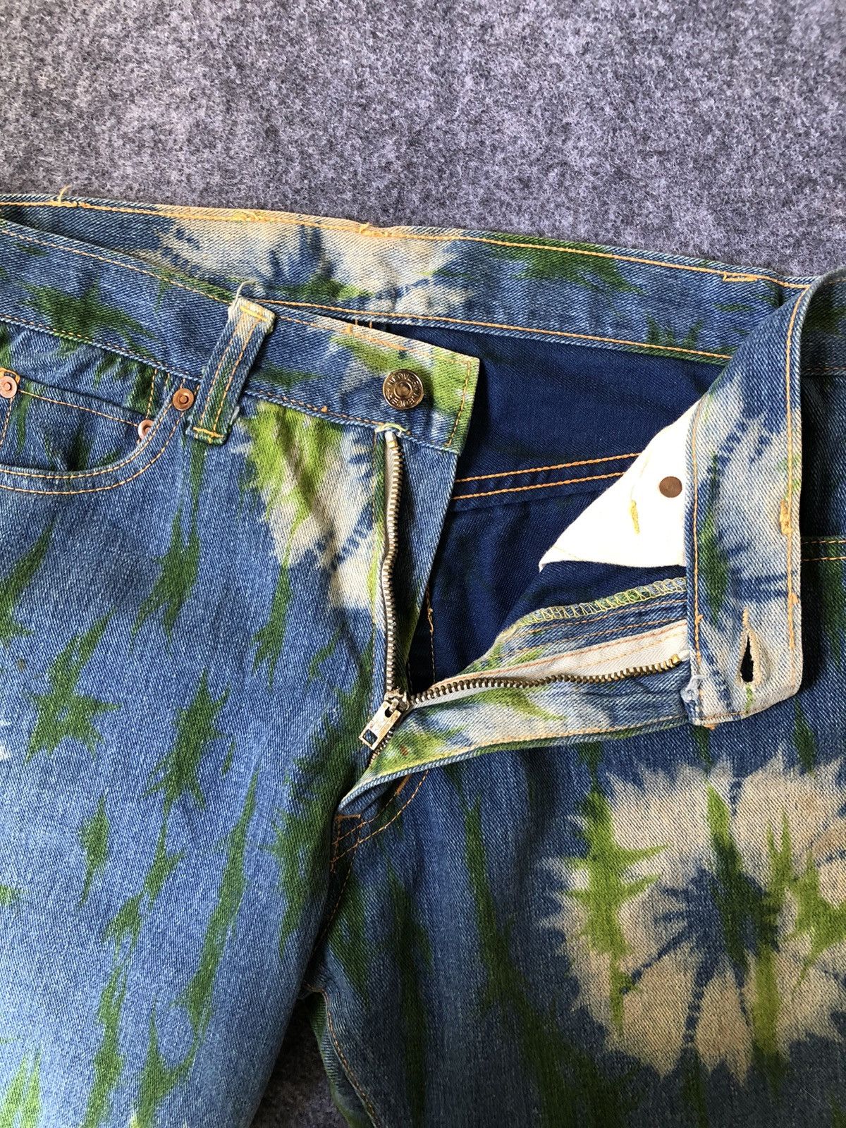 Japanese Brand RARE‼️Vtg70s JOY Hysteric Design Flared Bootcut Jean Size US 28 / EU 44 - 6 Thumbnail