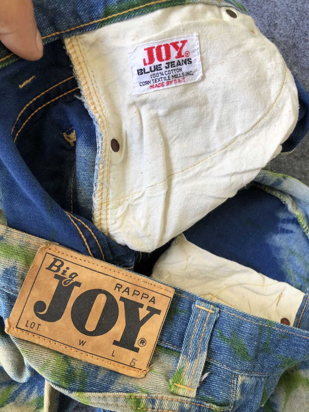 Japanese Brand RARE‼️Vtg70s JOY Hysteric Design Flared Bootcut Jean Size US 28 / EU 44 - 9 Thumbnail