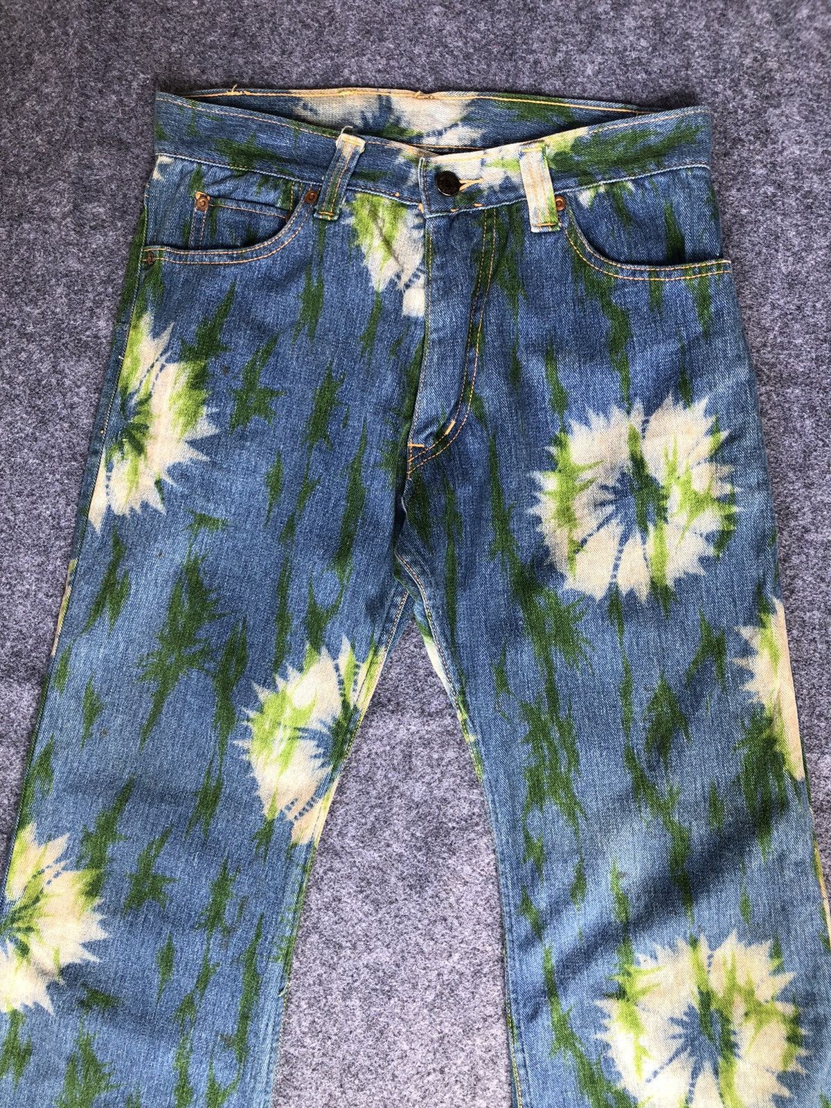 Japanese Brand RARE‼️Vtg70s JOY Hysteric Design Flared Bootcut Jean Size US 28 / EU 44 - 2 Thumbnail
