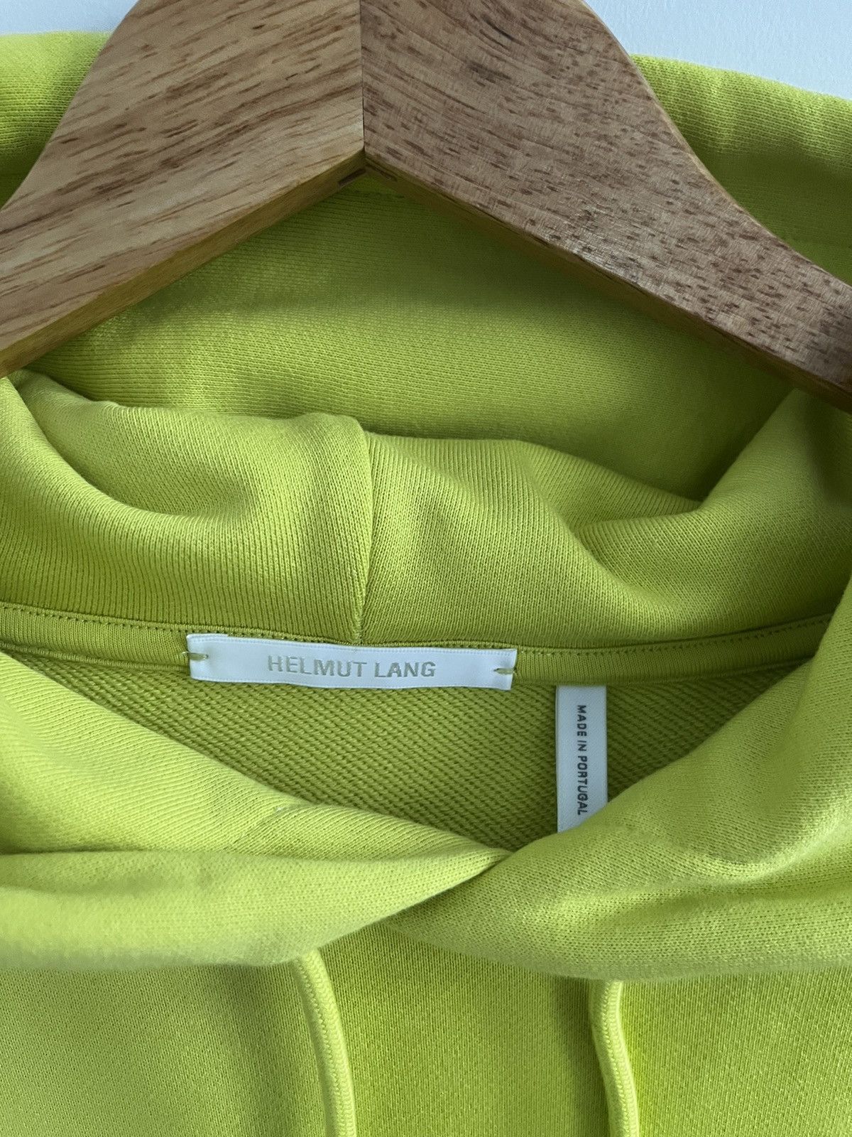 Helmut Lang Helmut Lang Green NYC NYO Graphic Print Unisex Hoodie Size M Size US M / EU 48-50 / 2 - 7 Thumbnail