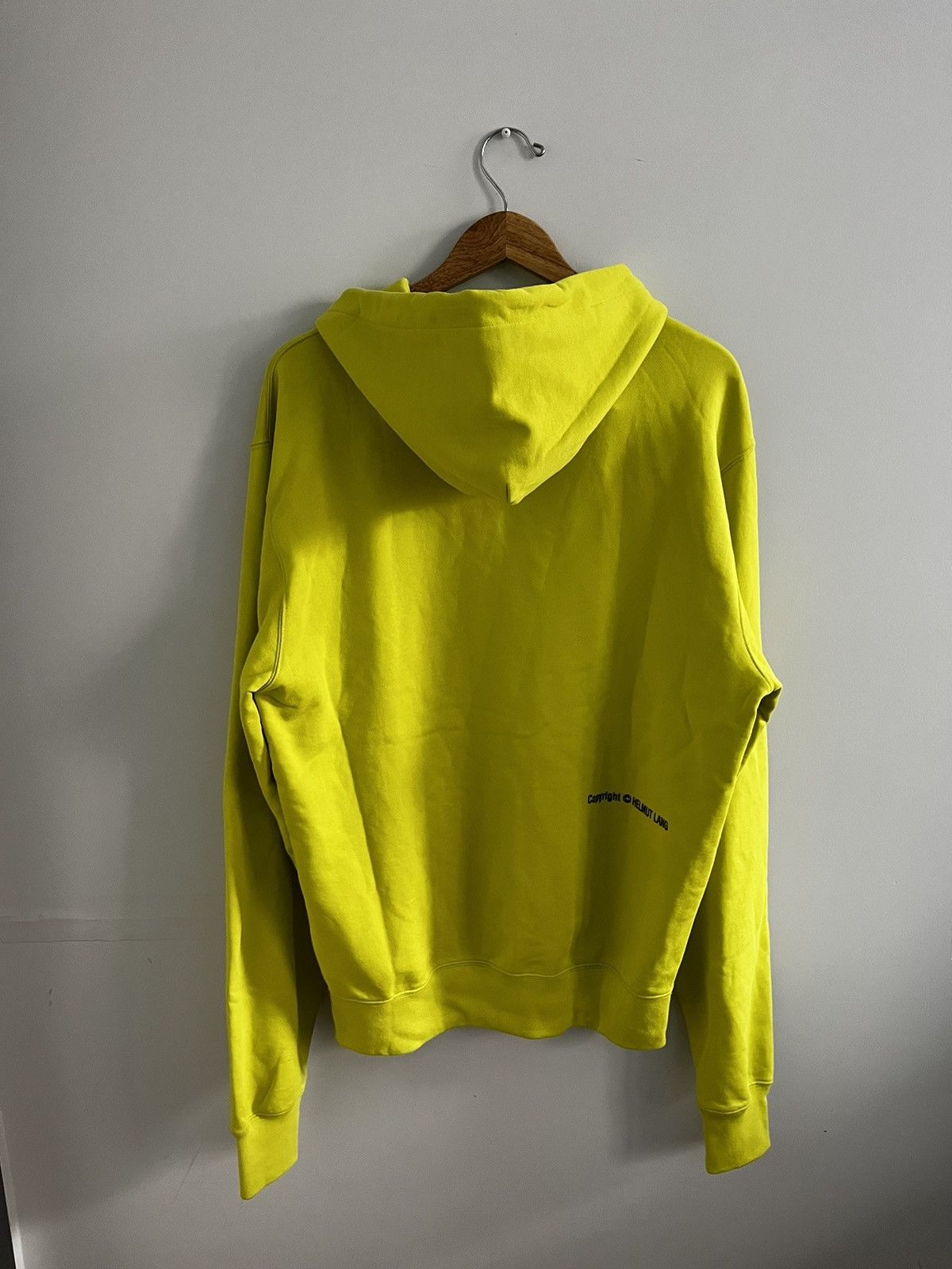 Helmut Lang Helmut Lang Green NYC NYO Graphic Print Unisex Hoodie Size M Size US M / EU 48-50 / 2 - 4 Thumbnail