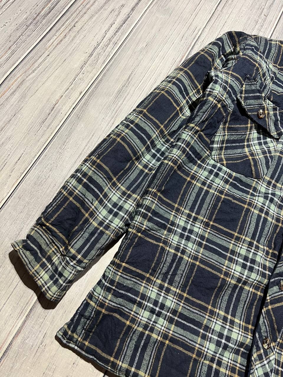 Dickies Vintage Dickies Flannel Plaid Shirt Long Sleeve Buttons Size US L / EU 52-54 / 3 - 7 Thumbnail