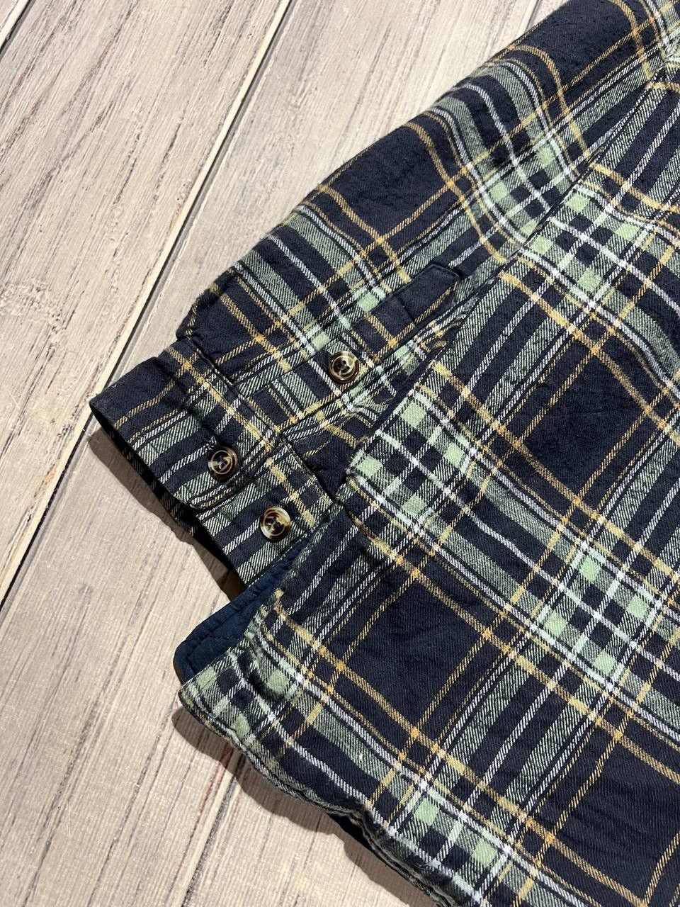 Dickies Vintage Dickies Flannel Plaid Shirt Long Sleeve Buttons Size US L / EU 52-54 / 3 - 11 Thumbnail
