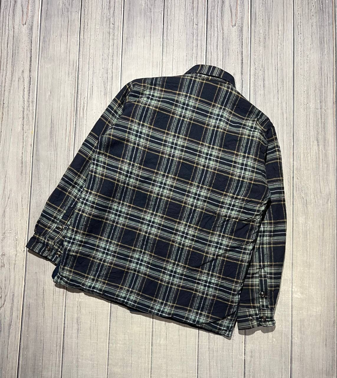 Dickies Vintage Dickies Flannel Plaid Shirt Long Sleeve Buttons Size US L / EU 52-54 / 3 - 10 Thumbnail