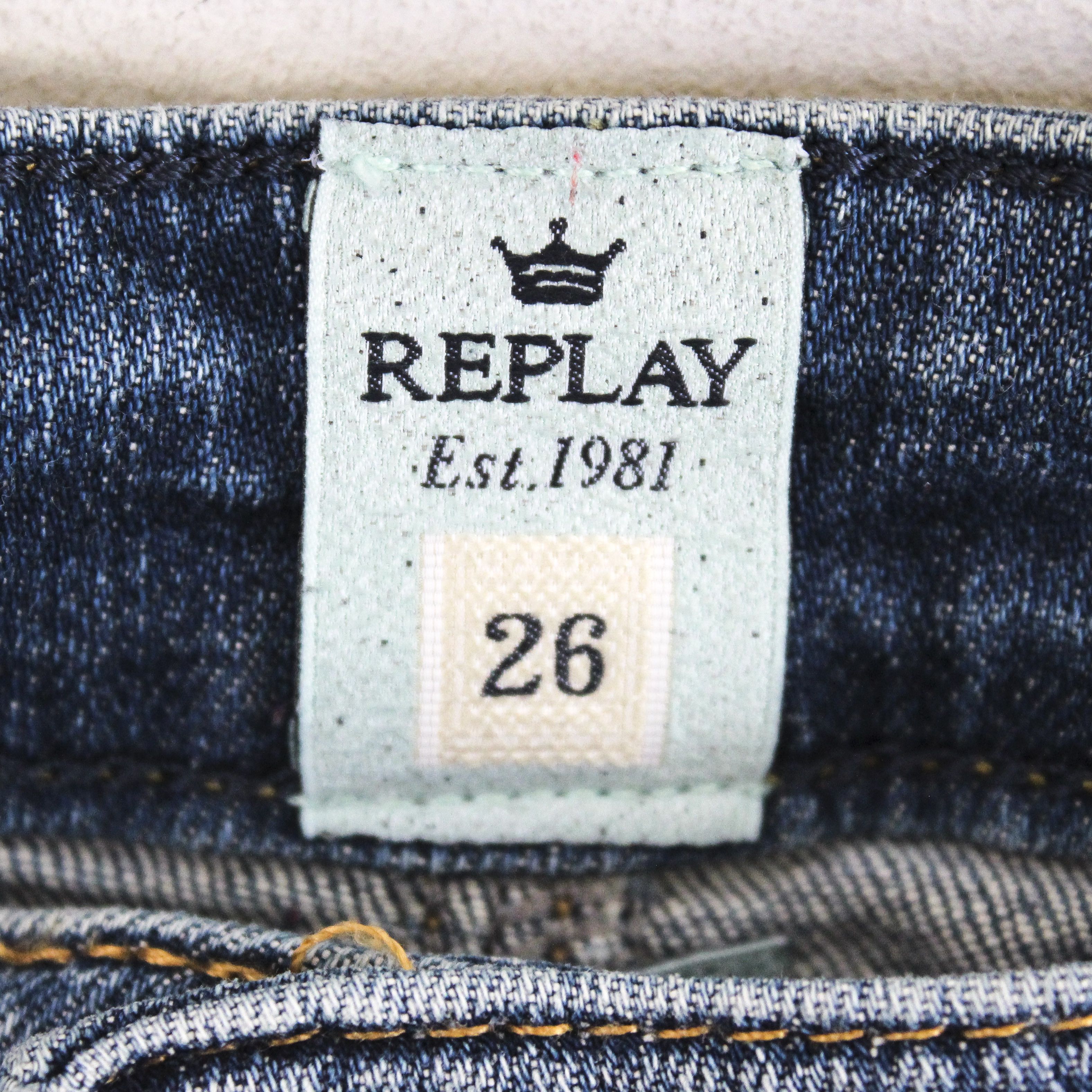 Replay ROCKXANNE W26 L32 Slim Jeans Denim Pants Stretchy Trousers Size 26" / US 2 / IT 38 - 7 Thumbnail