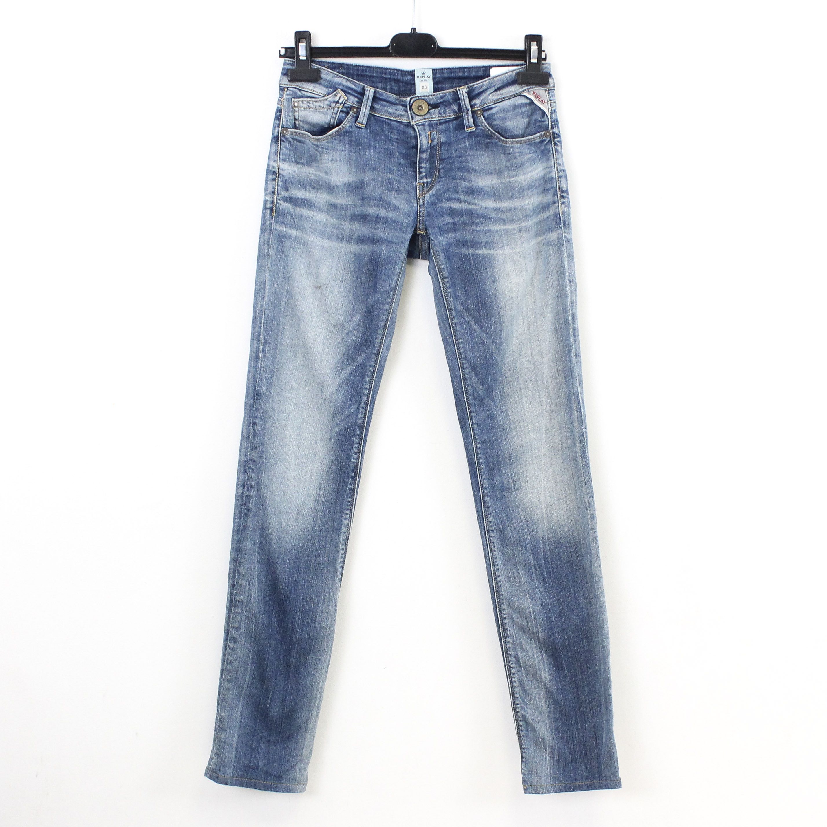Replay ROCKXANNE W26 L32 Slim Jeans Denim Pants Stretchy Trousers Size 26" / US 2 / IT 38 - 1 Thumbnail