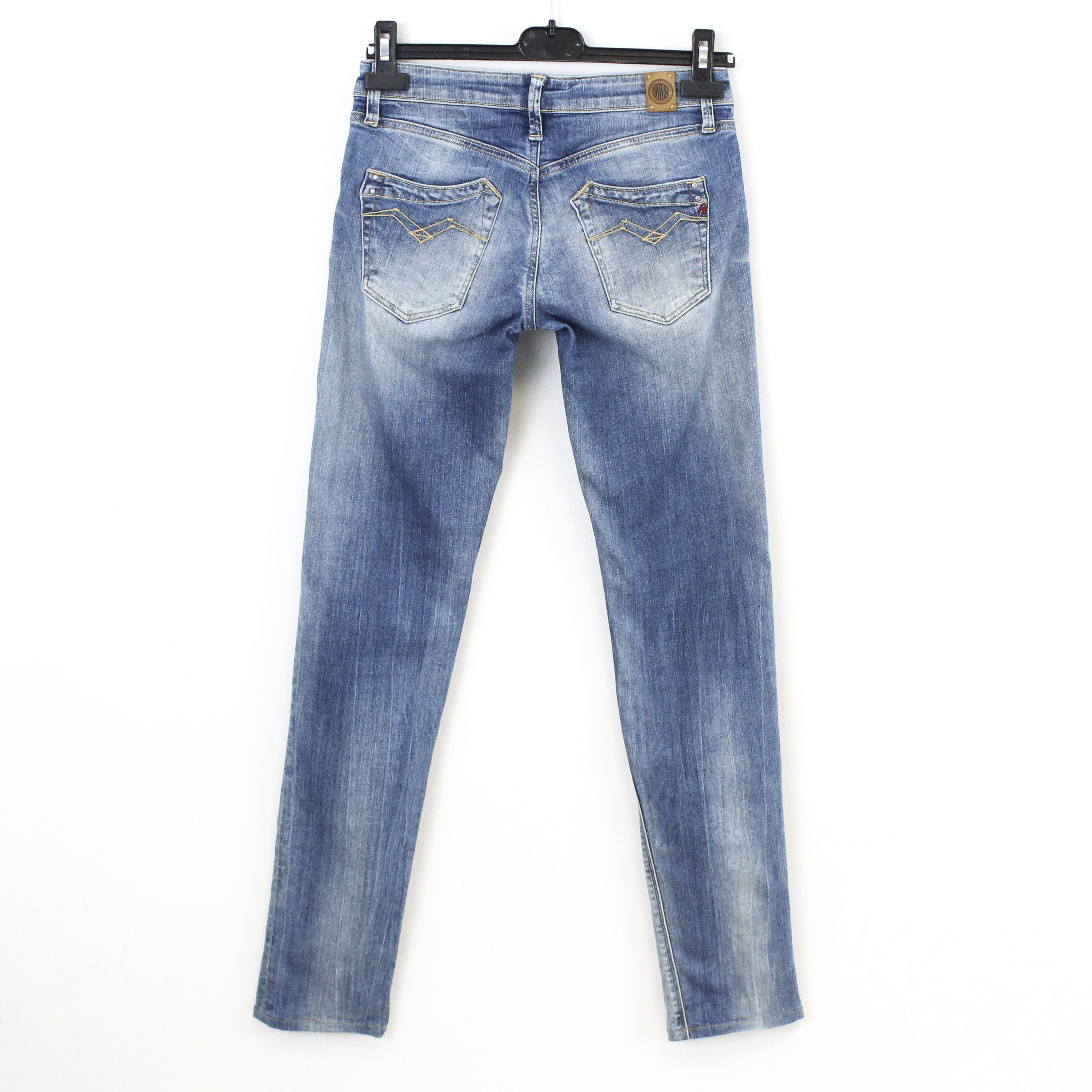 Replay ROCKXANNE W26 L32 Slim Jeans Denim Pants Stretchy Trousers Size 26" / US 2 / IT 38 - 4 Thumbnail