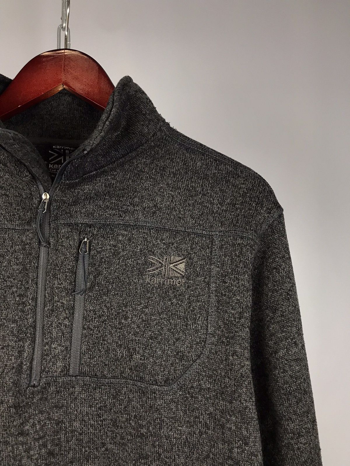 Karrimor Karrimor vintage outdoor fleece 1/3 zip sweatshirt Size US M / EU 48-50 / 2 - 2 Thumbnail