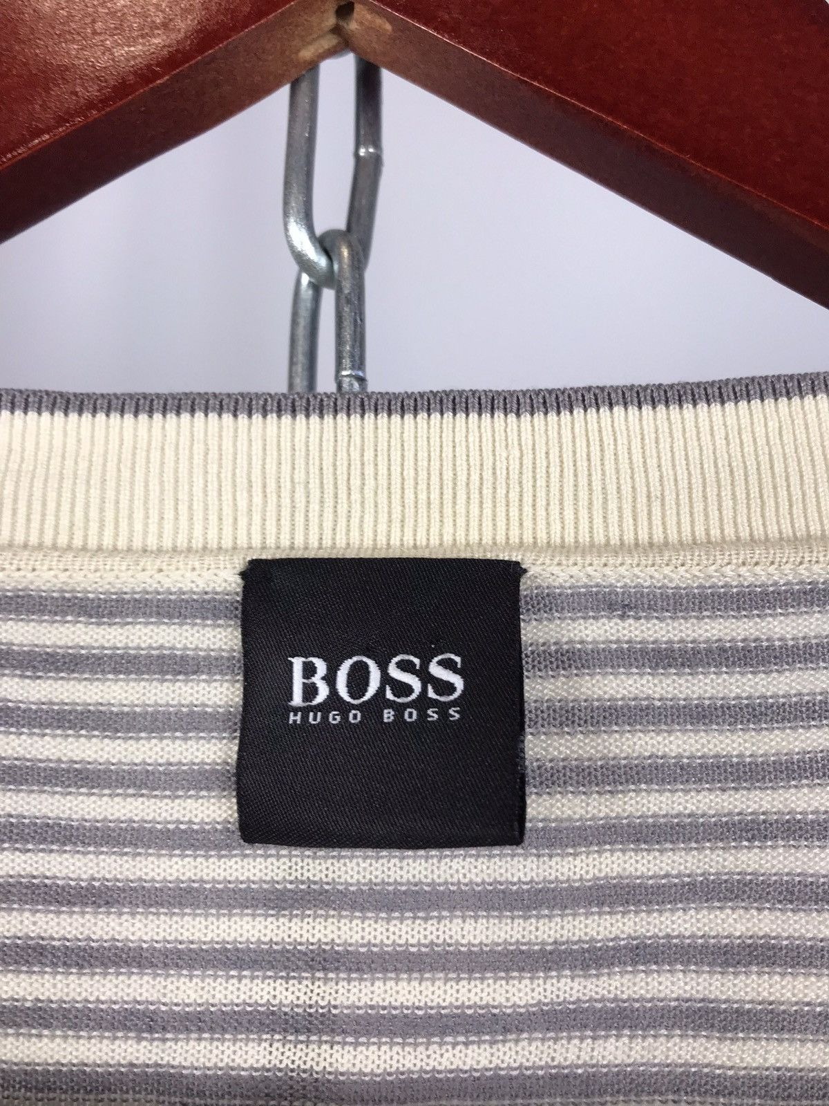Hugo Boss Hugo Boss luxury streetwear stripes sweatshirt Size US XXL / EU 58 / 5 - 3 Thumbnail