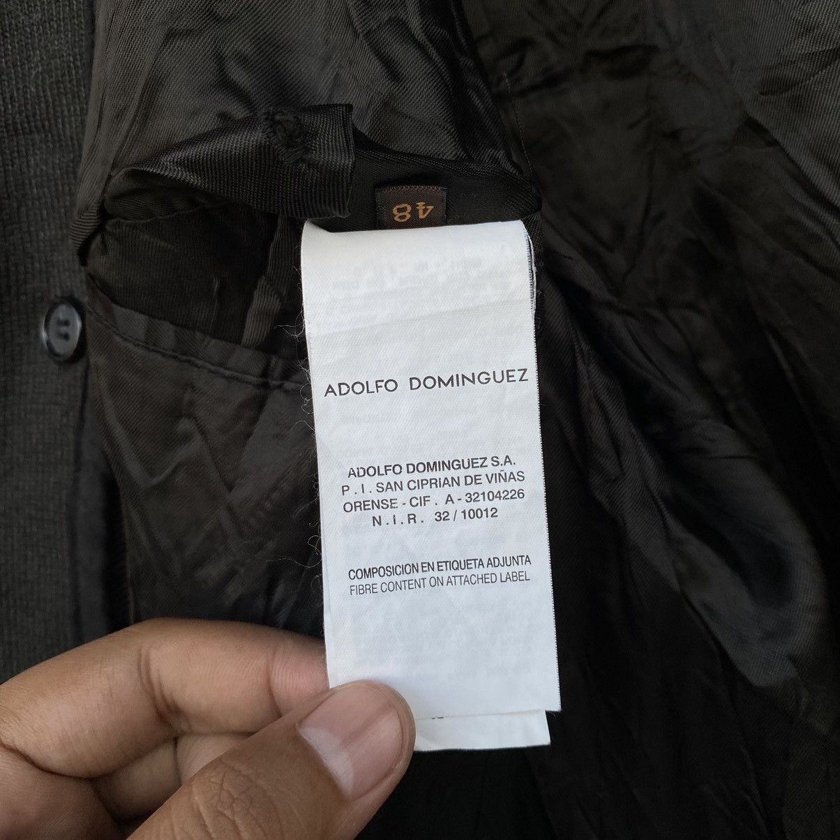 Adolfo Dominguez Adolfo Dominguez Double Collar Velvet Parkas/Trench Coat Size US L / EU 52-54 / 3 - 10 Thumbnail