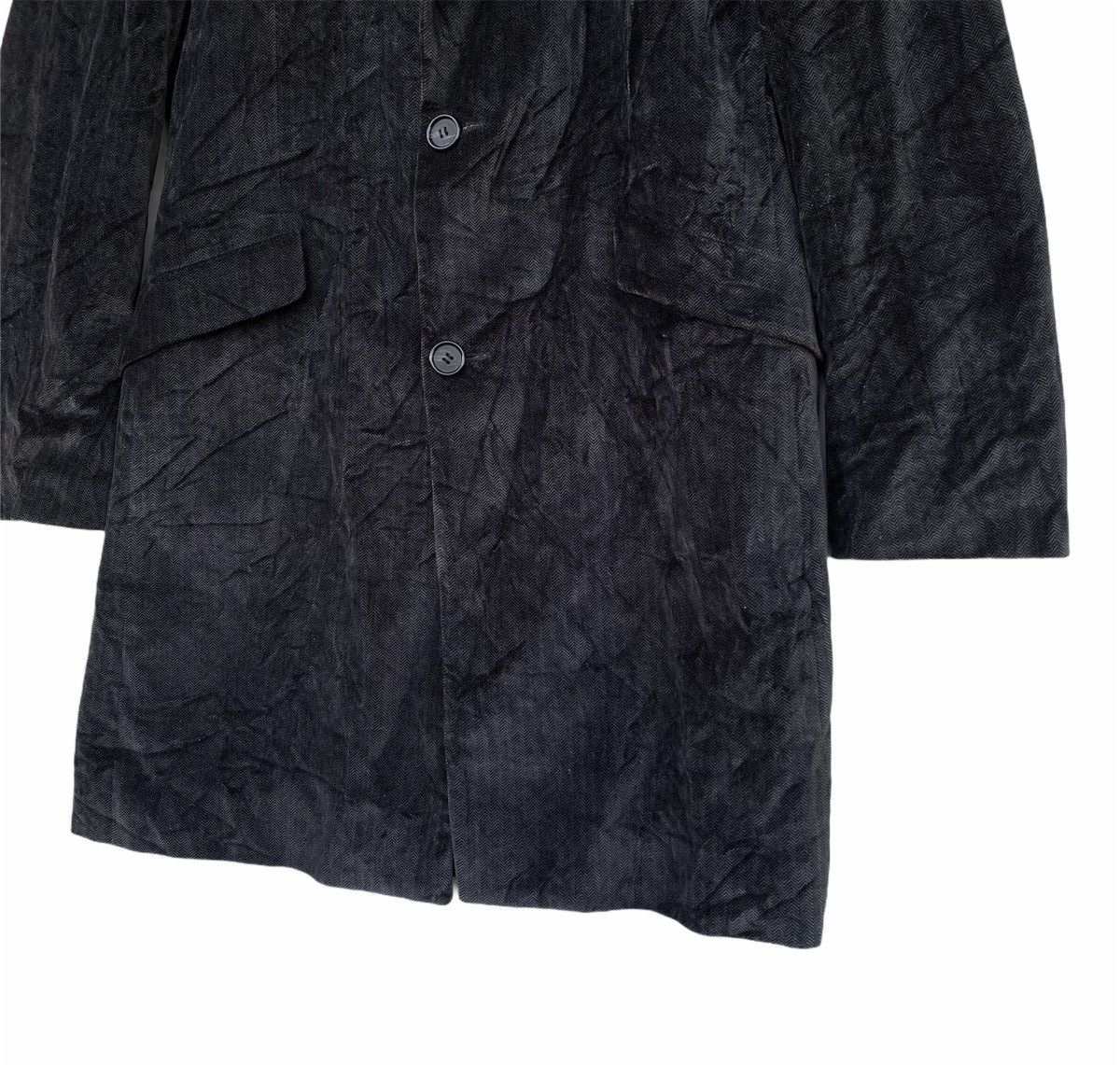 Adolfo Dominguez Adolfo Dominguez Double Collar Velvet Parkas/Trench Coat Size US L / EU 52-54 / 3 - 4 Thumbnail