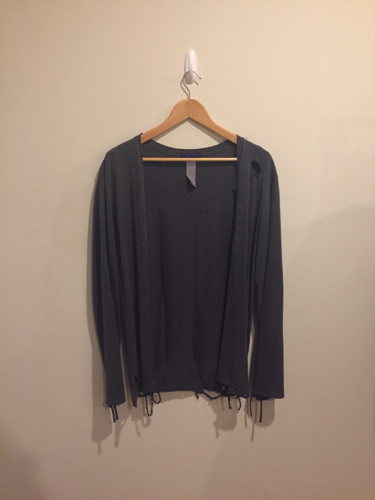 HOMME BOY CO. Distressed Negative Creep long sleeve Size US S / EU 44-46 / 1 - 1 Thumbnail