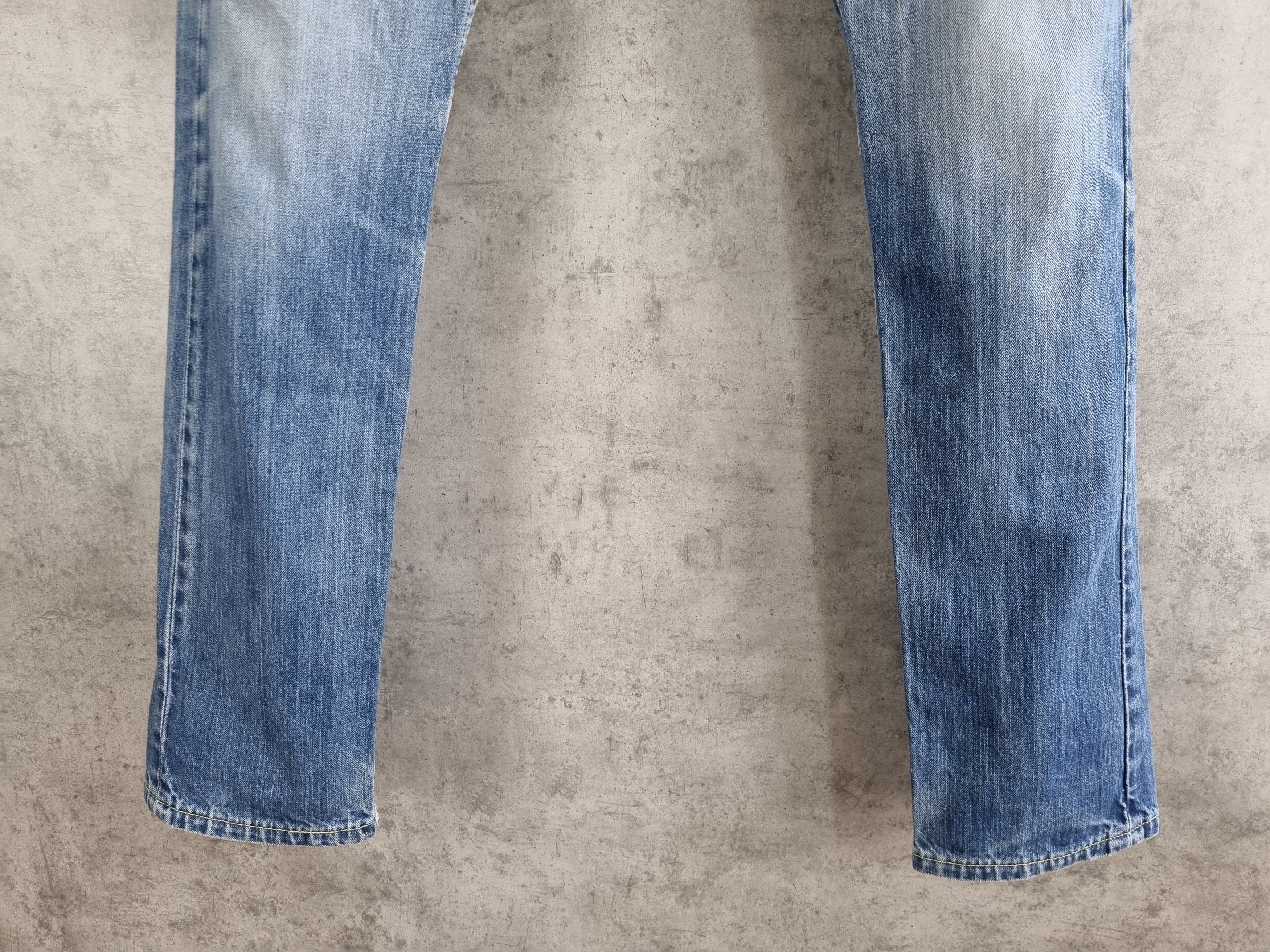 LVC × Levi's × Levi's Vintage Clothing 1998 Faded Levis 505 Thrashed Jeans CHROME HEARTS style Size US 32 / EU 48 - 4 Thumbnail