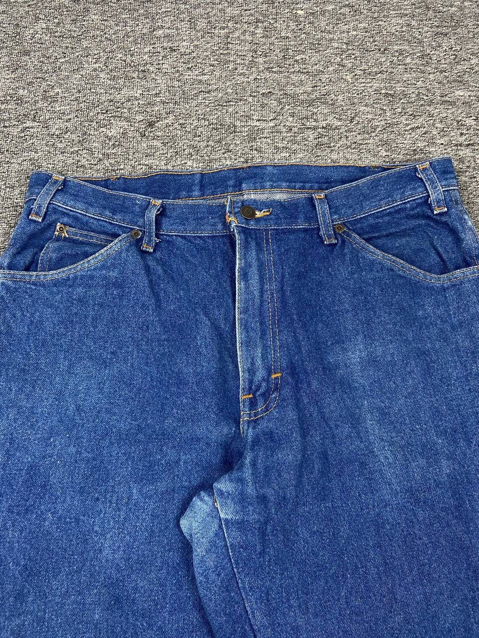 Dickies Vintage Dickies Carpenter Pant Distressed Jeans Light Wash Size US 37 - 4 Thumbnail