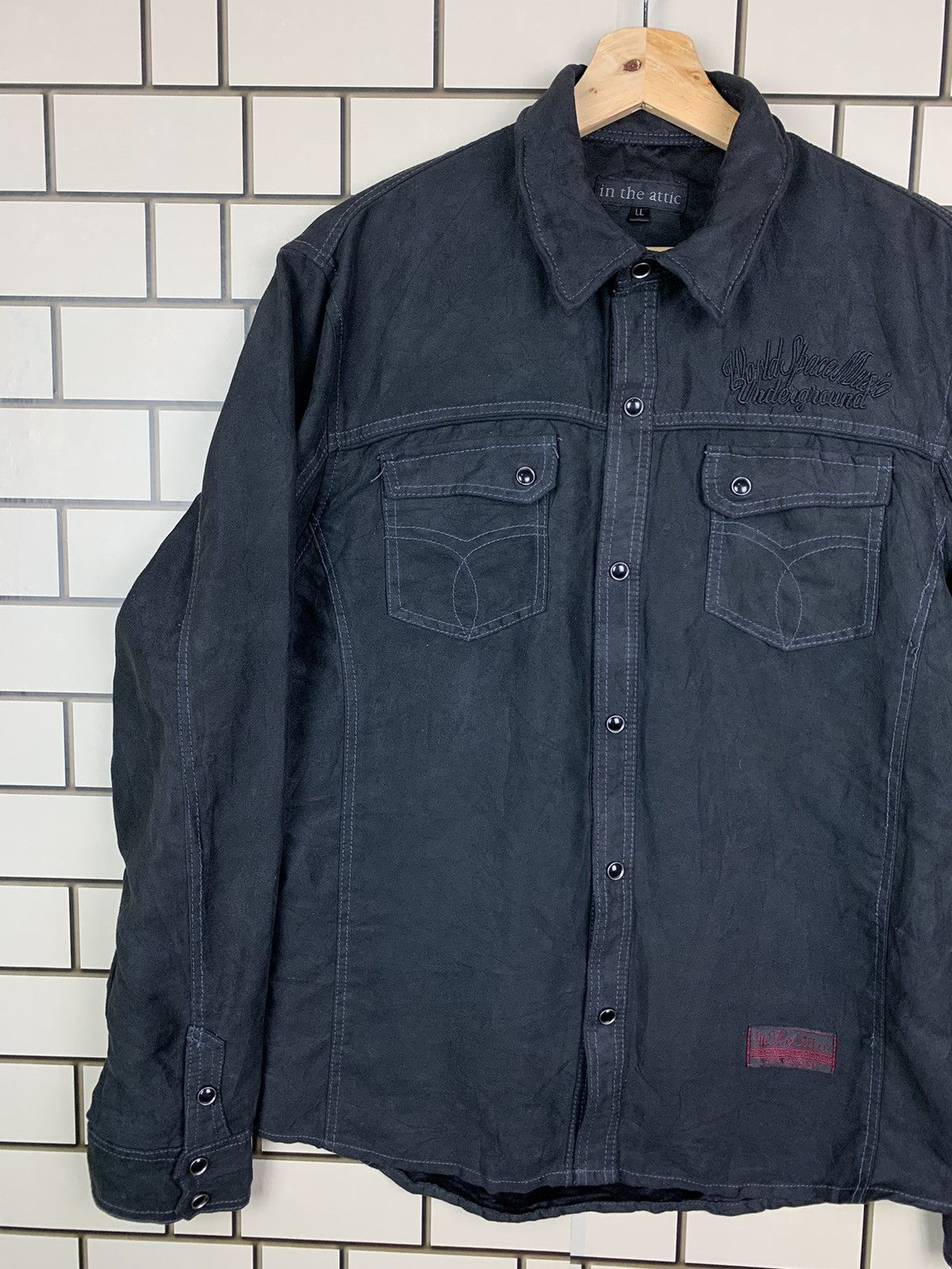 In The Attic × Japanese Brand Japanese Brand in the attic Shirts Button Ups Size US L / EU 52-54 / 3 - 4 Thumbnail