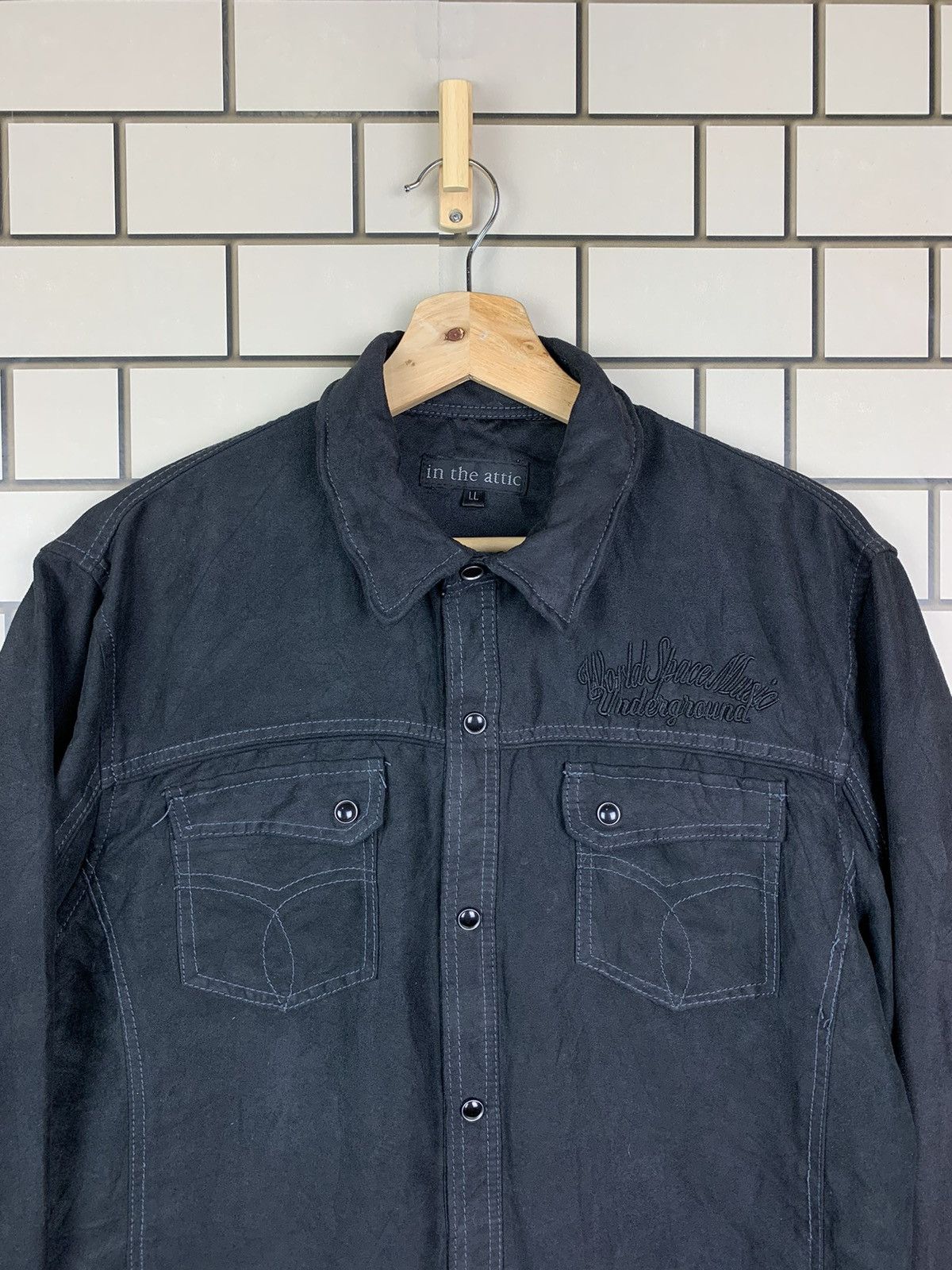 In The Attic × Japanese Brand Japanese Brand in the attic Shirts Button Ups Size US L / EU 52-54 / 3 - 2 Thumbnail