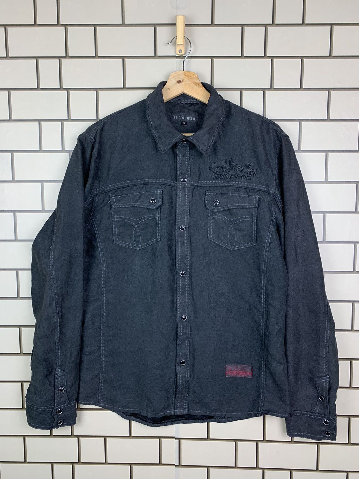In The Attic × Japanese Brand Japanese Brand in the attic Shirts Button Ups Size US L / EU 52-54 / 3 - 1 Thumbnail