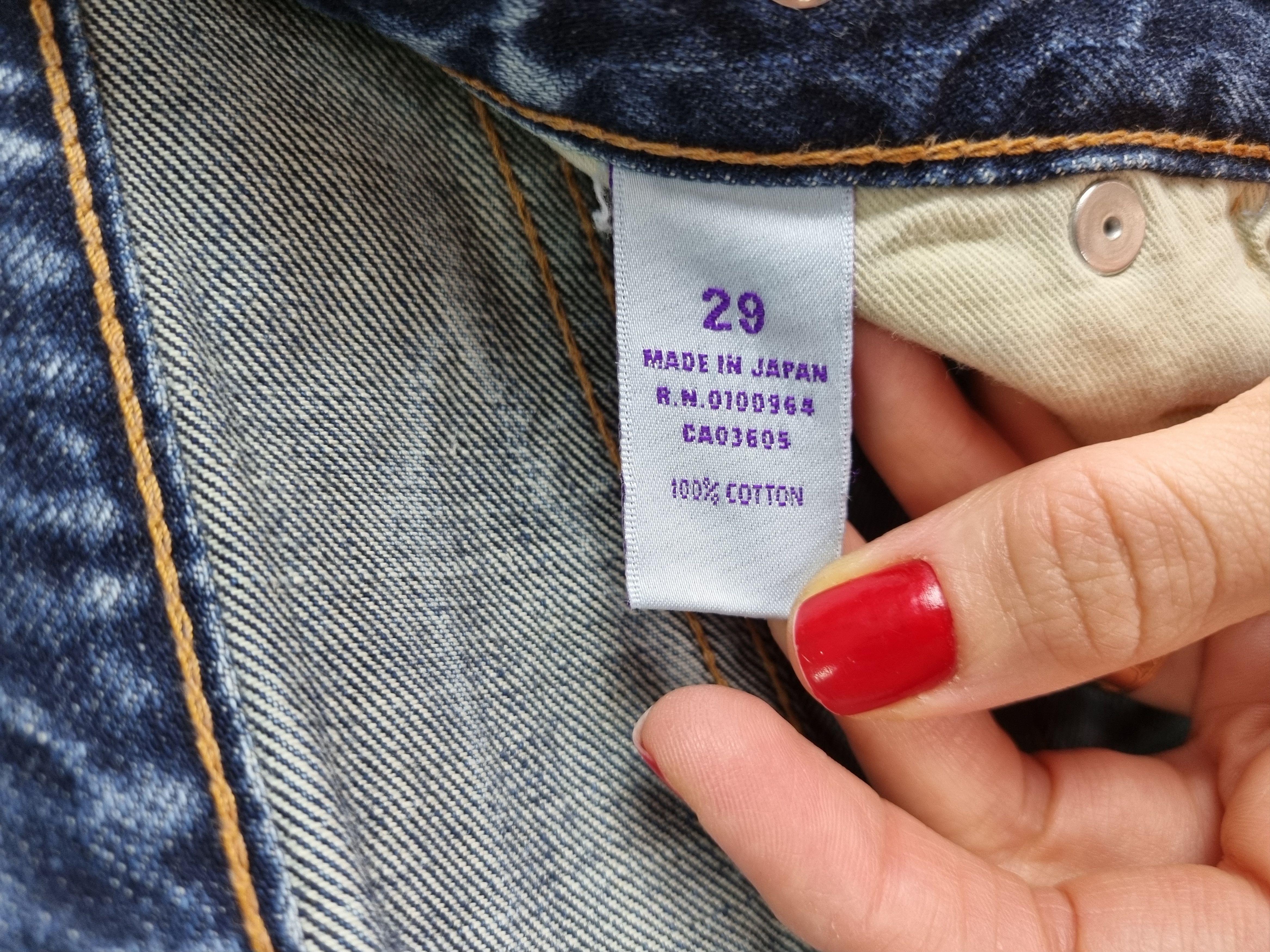 Japanese Brand × Prps PRPS Acid Washed Denim Jeans Made in Japan Size US 29 - 7 Thumbnail