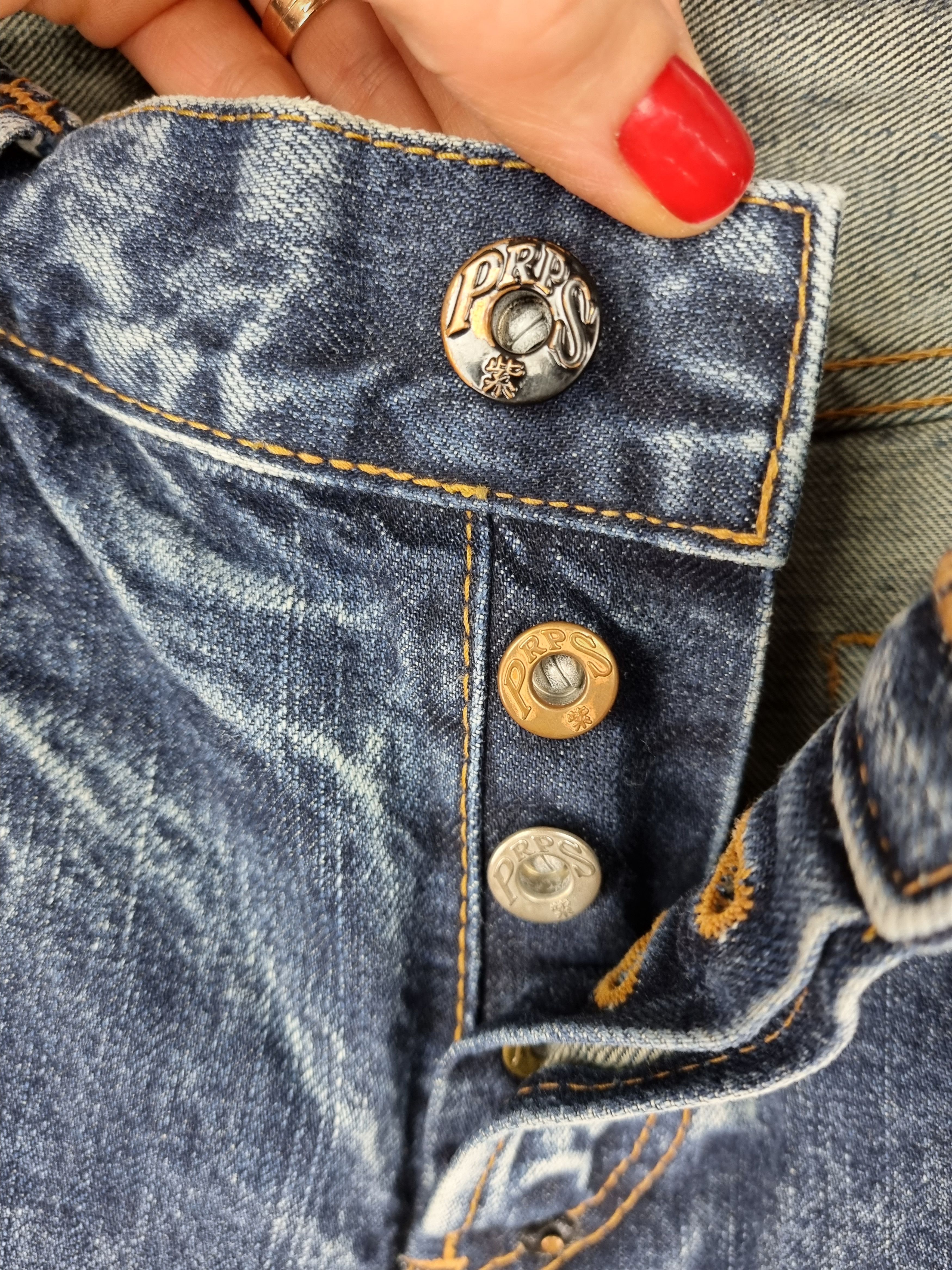 Japanese Brand × Prps PRPS Acid Washed Denim Jeans Made in Japan Size US 29 - 10 Thumbnail