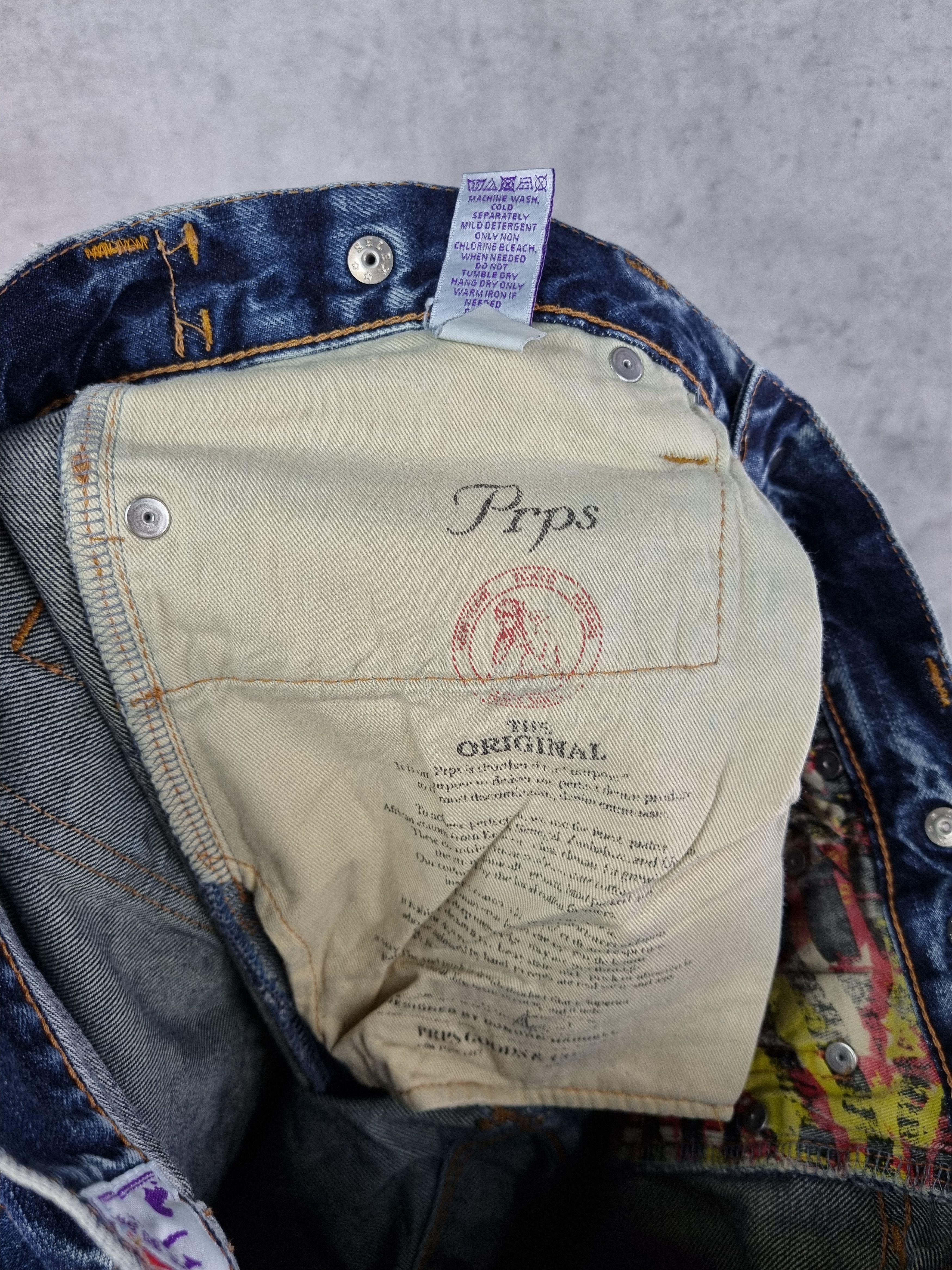Japanese Brand × Prps PRPS Acid Washed Denim Jeans Made in Japan Size US 29 - 8 Thumbnail