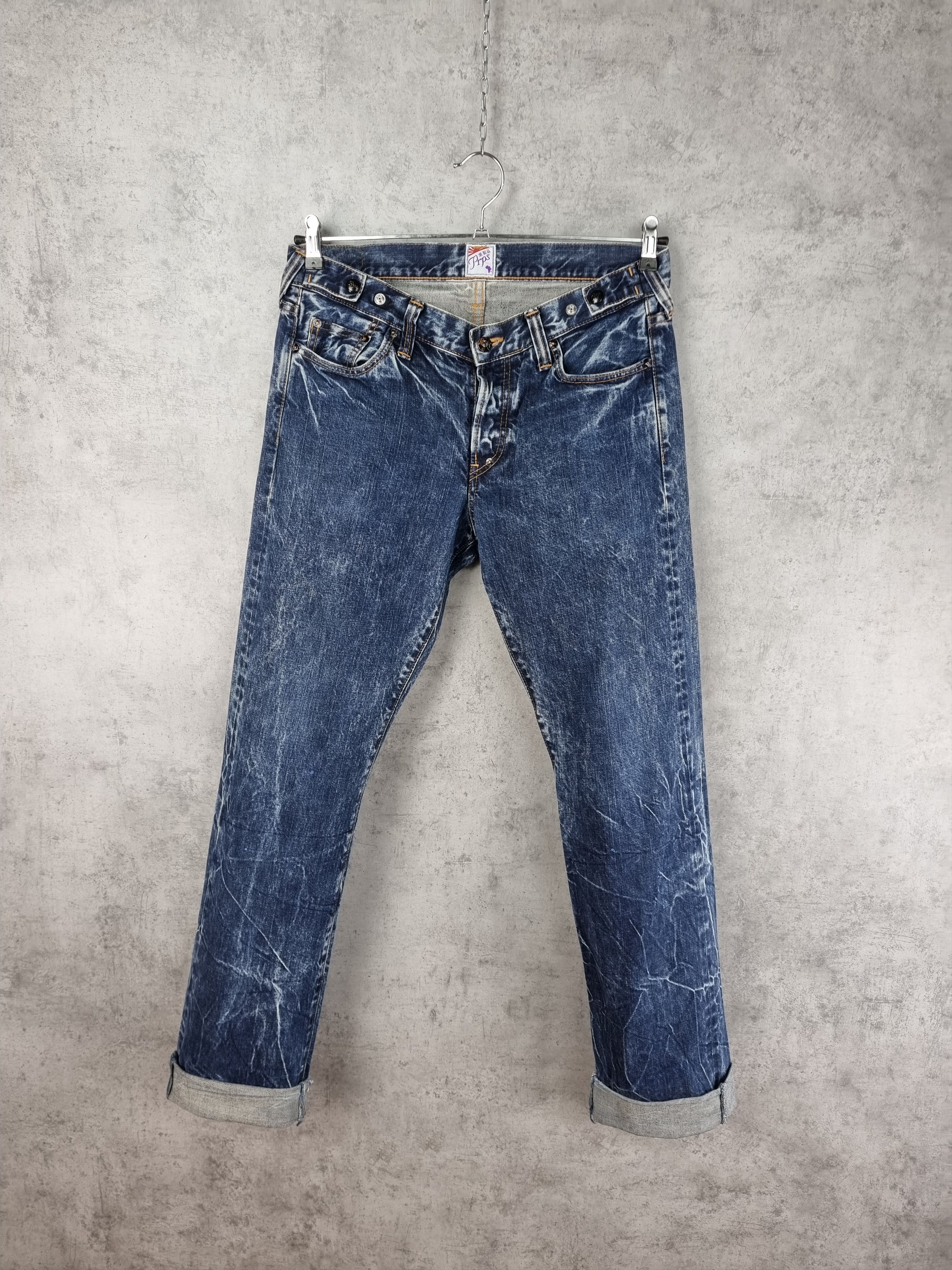 Japanese Brand × Prps PRPS Acid Washed Denim Jeans Made in Japan Size US 29 - 18 Thumbnail
