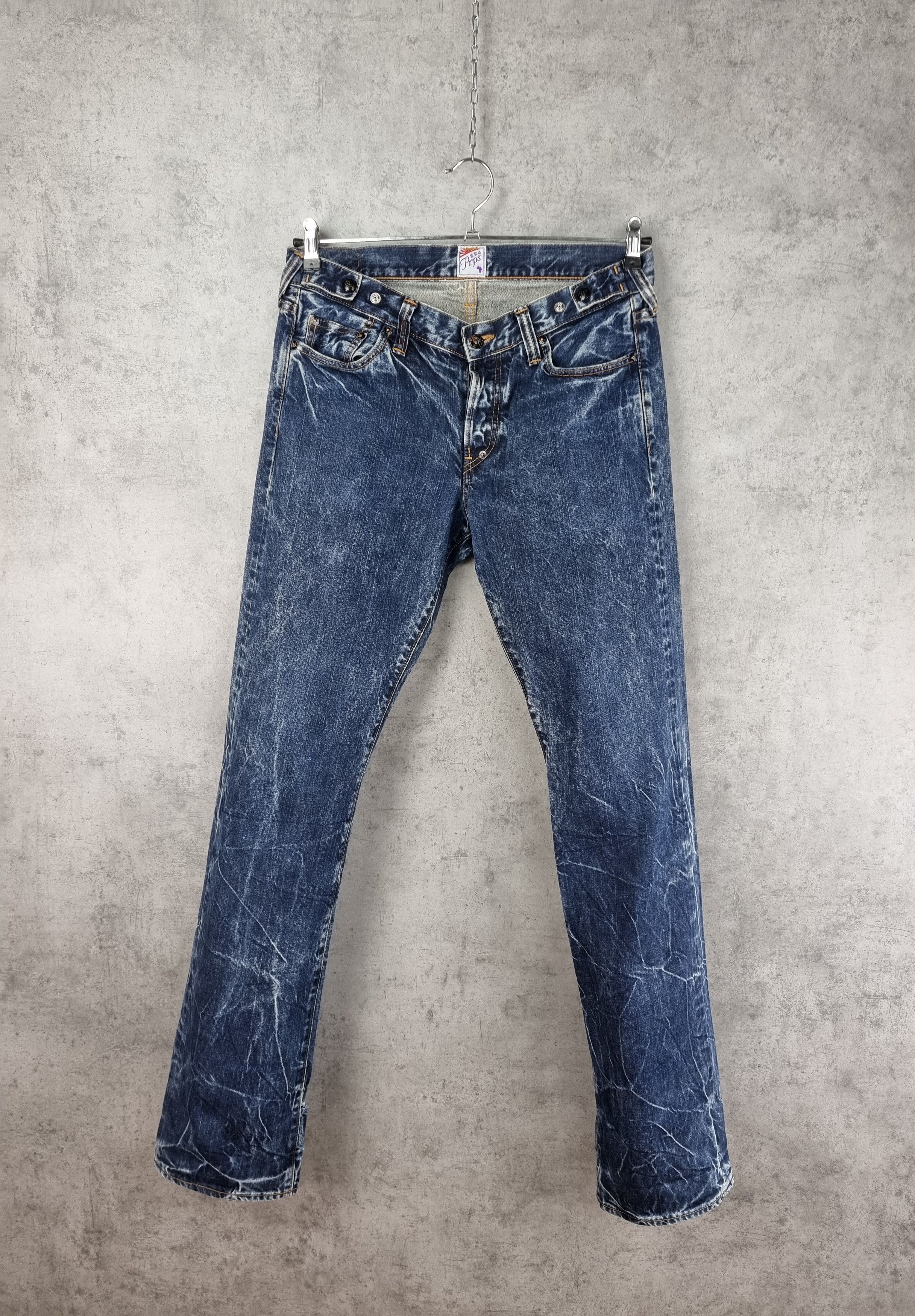 Japanese Brand × Prps PRPS Acid Washed Denim Jeans Made in Japan Size US 29 - 2 Thumbnail