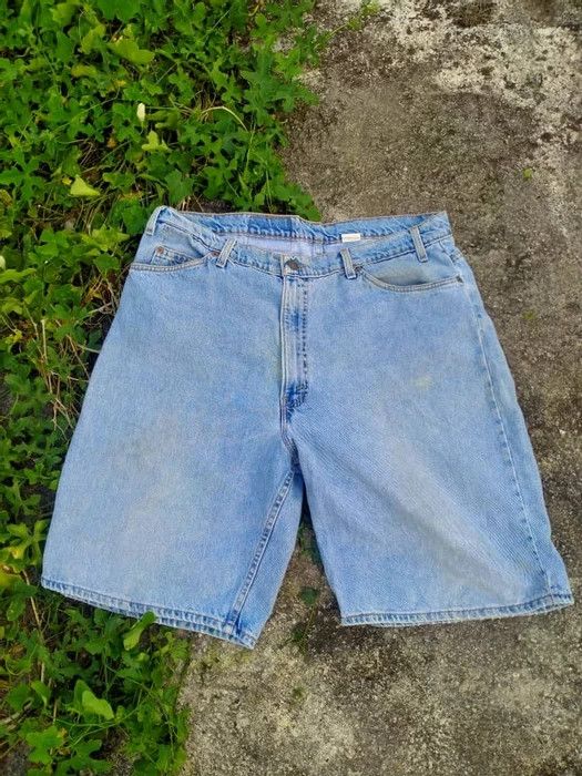 Levi's × Vintage VTG 90s 560 ORANGE TAB LEVIS SHORT DENIM PANTS SIZE 40 Size US 40 / EU 56 - 1 Thumbnail