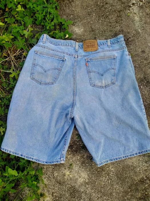 Levi's × Vintage VTG 90s 560 ORANGE TAB LEVIS SHORT DENIM PANTS SIZE 40 Size US 40 / EU 56 - 7 Thumbnail