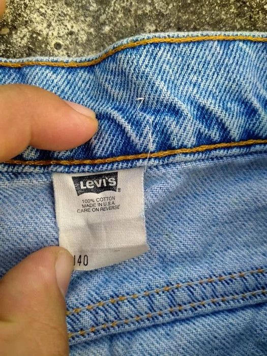 Levi's × Vintage VTG 90s 560 ORANGE TAB LEVIS SHORT DENIM PANTS SIZE 40 Size US 40 / EU 56 - 4 Thumbnail