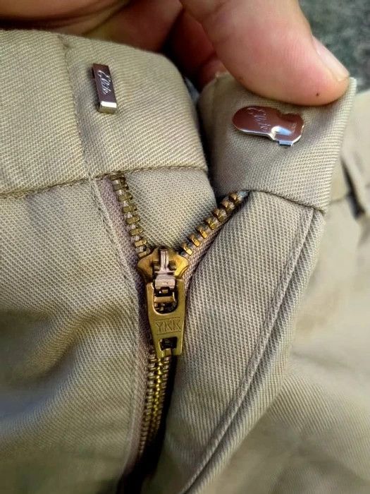 Creighton × Vintage U.S NAVY OFFICIAL UNIFROM KHAKIS PANTS SIZE 38 Size US 38 / EU 54 - 3 Thumbnail