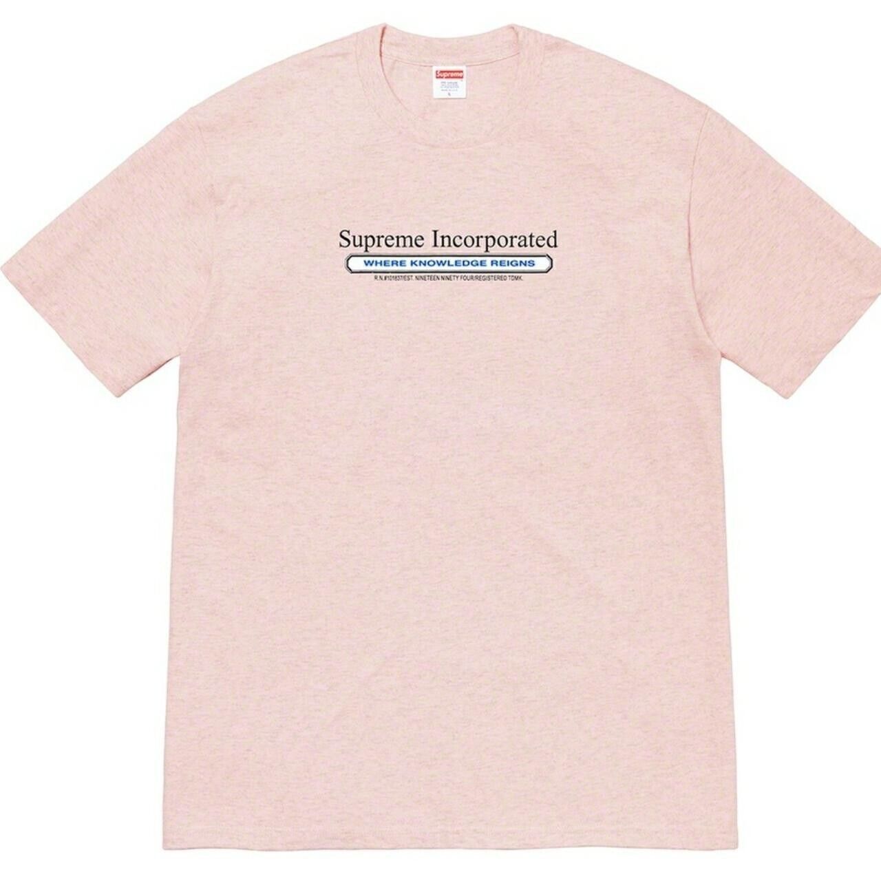 Pink Supreme Inc M Supreme Bear Tee 2025 Light Pink Teddy Cry