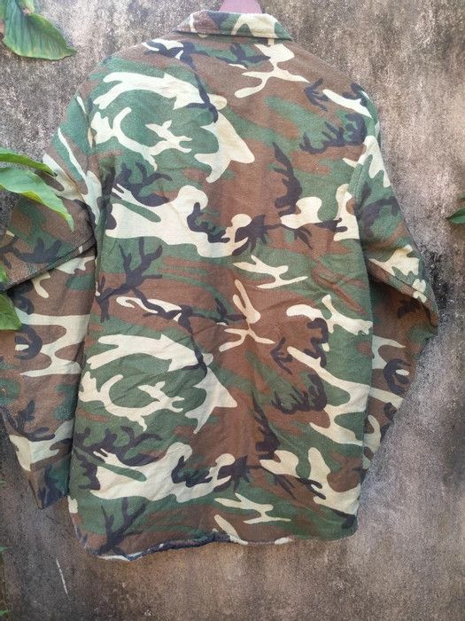 FiveBrother × Vintage VINTAGE CAMOUFLAGE FIVE BROTHER LONG SHIRT SIZE L Size US L / EU 52-54 / 3 - 4 Thumbnail