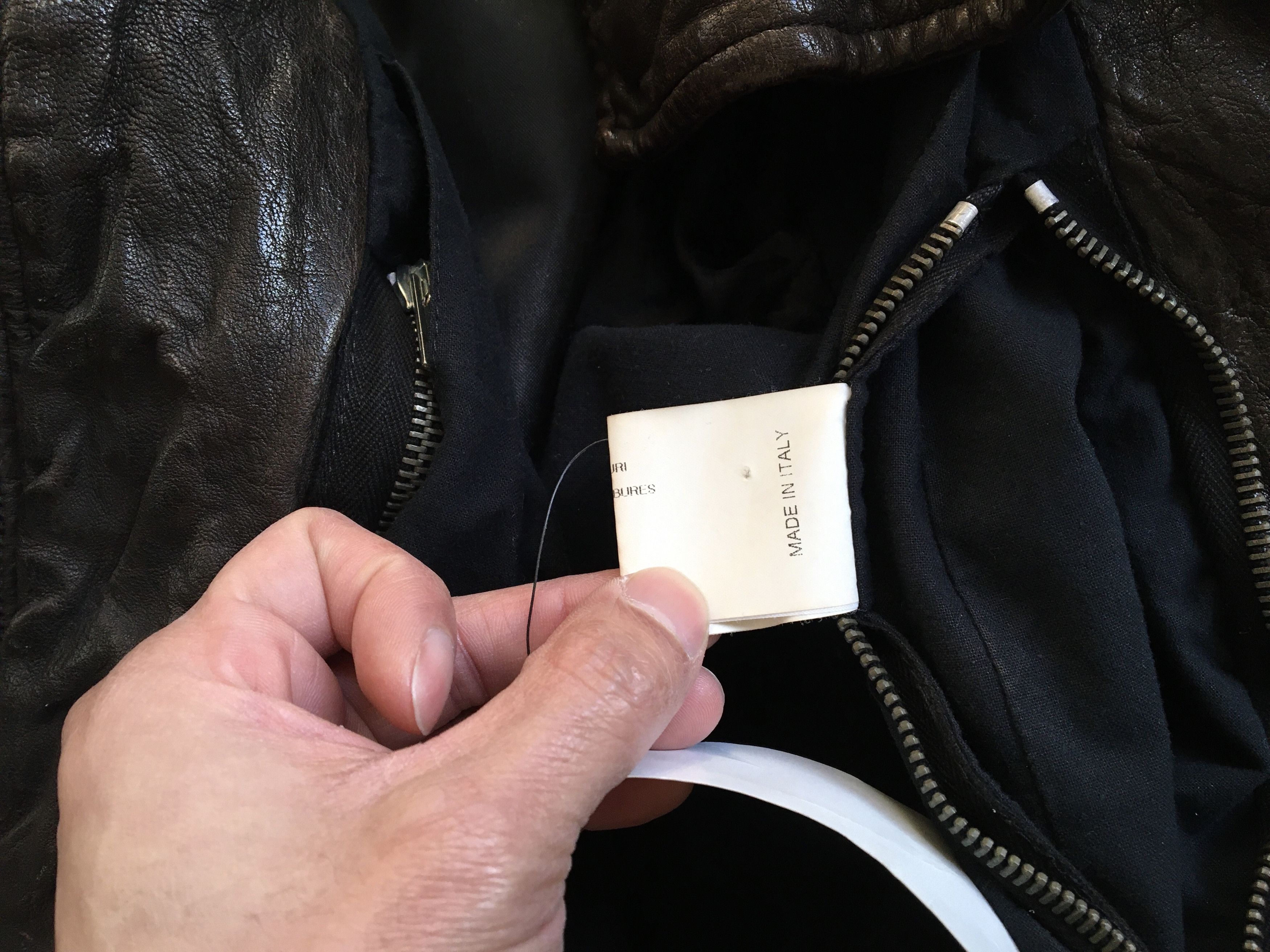 Rick Owens blistered lamb leather New Wool Jacket Size US S / EU 44-46 / 1 - 12 Thumbnail