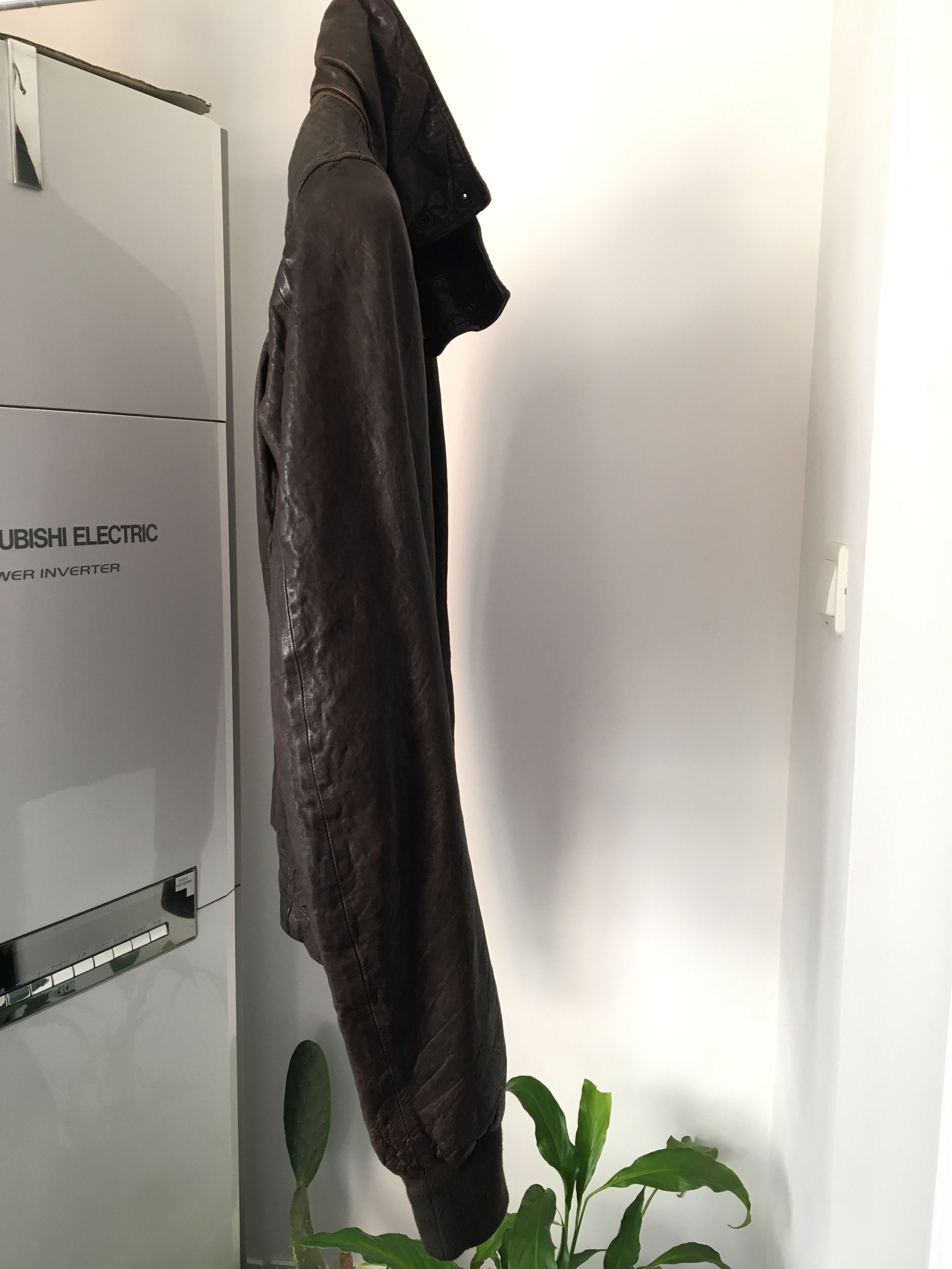 Rick Owens blistered lamb leather New Wool Jacket Size US S / EU 44-46 / 1 - 5 Thumbnail