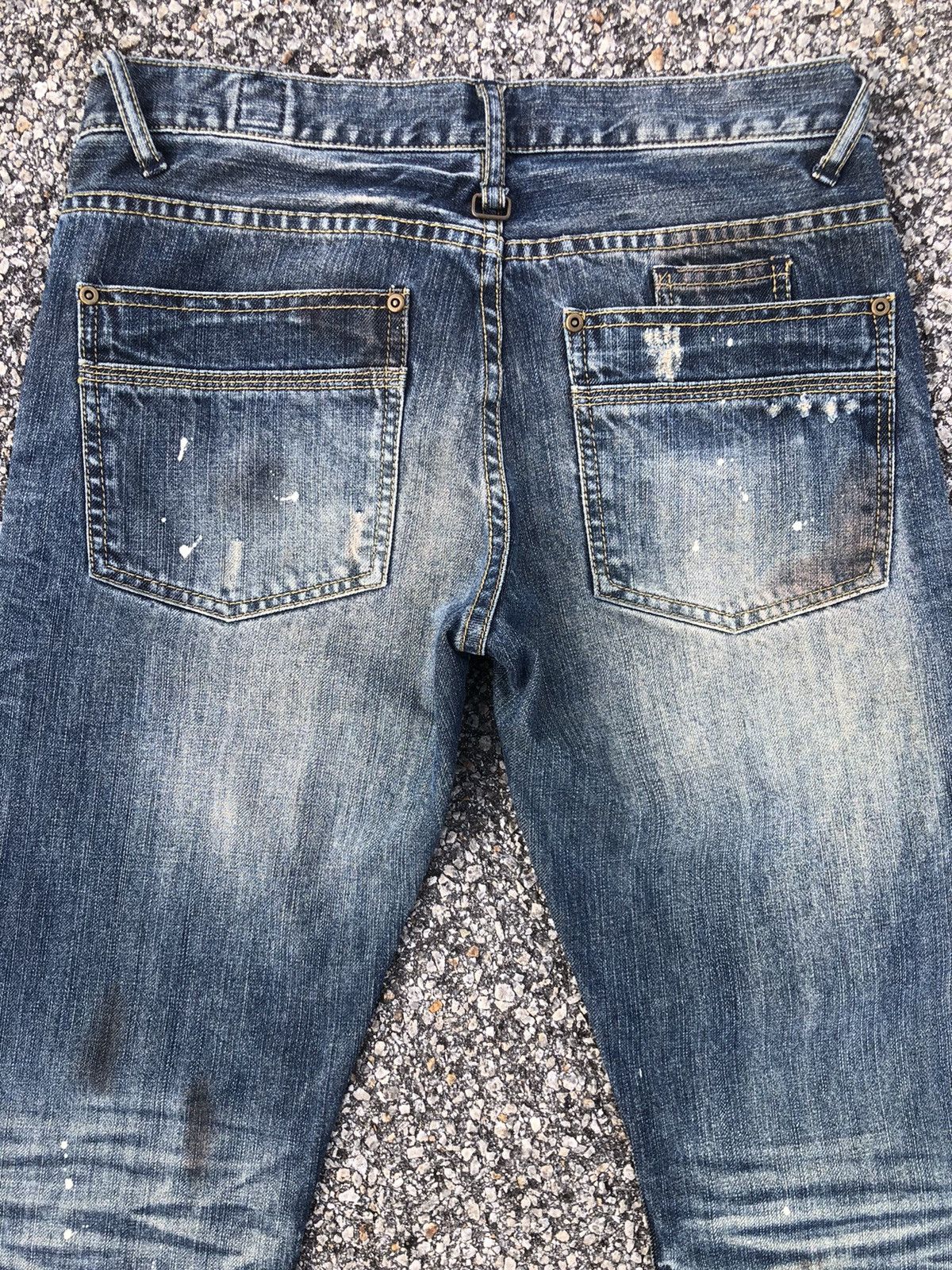semanticdesign Japanese Semantic Design Punk Style Distressed Jeans Size US 30 / EU 46 - 8 Thumbnail