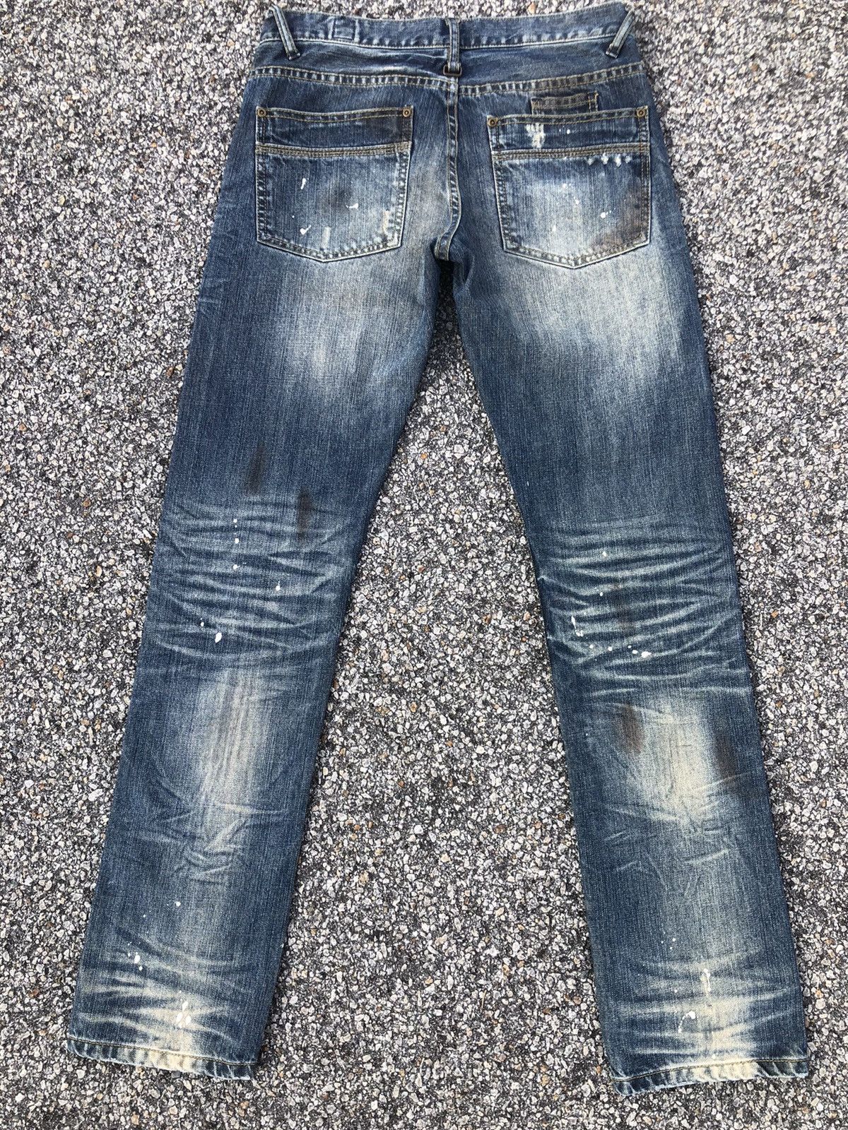 semanticdesign Japanese Semantic Design Punk Style Distressed Jeans Size US 30 / EU 46 - 2 Thumbnail