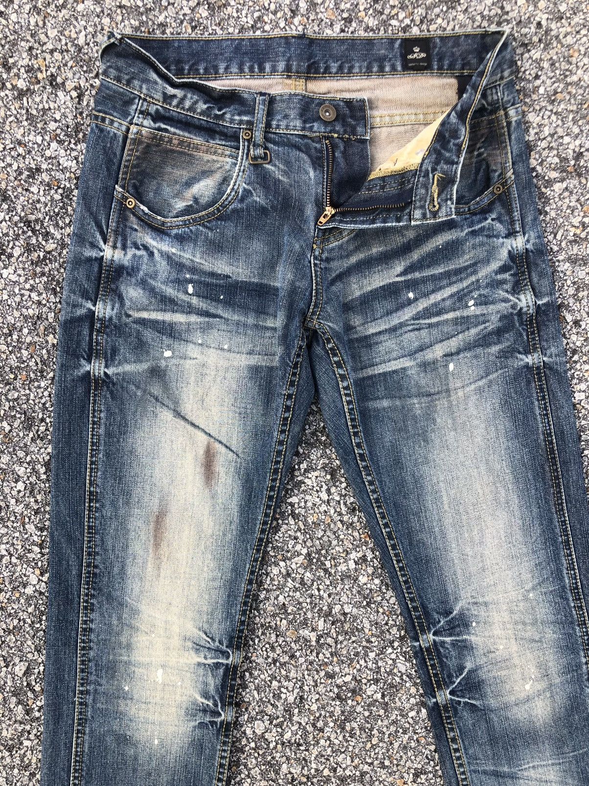 semanticdesign Japanese Semantic Design Punk Style Distressed Jeans Size US 30 / EU 46 - 3 Thumbnail