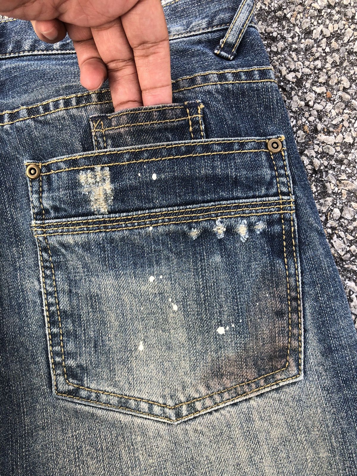 semanticdesign Japanese Semantic Design Punk Style Distressed Jeans Size US 30 / EU 46 - 14 Thumbnail
