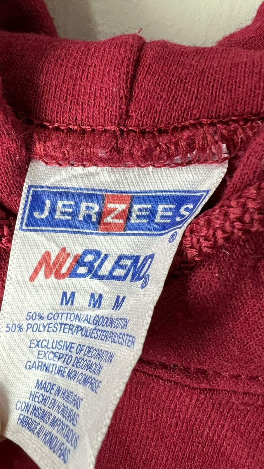 Jerzees × Vintage Jerzees Hoodiee very nice design Size US M / EU 48-50 / 2 - 10 Thumbnail