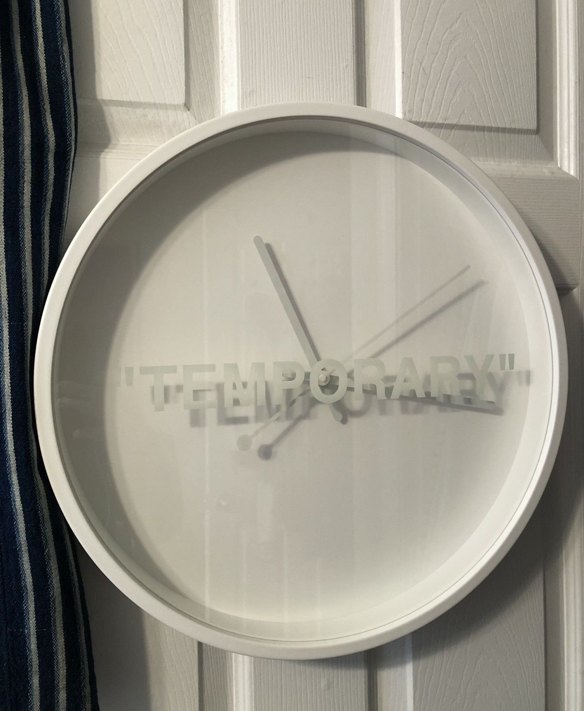 Ikea virgil shop abloh clock