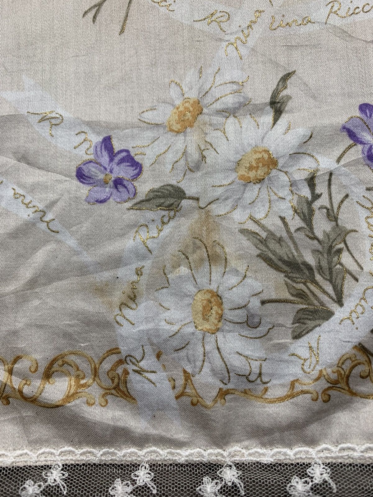 Nina Ricci Nina Ricci Handkerchief Neckerchief Pocketsquares Size ONE SIZE - 7 Thumbnail