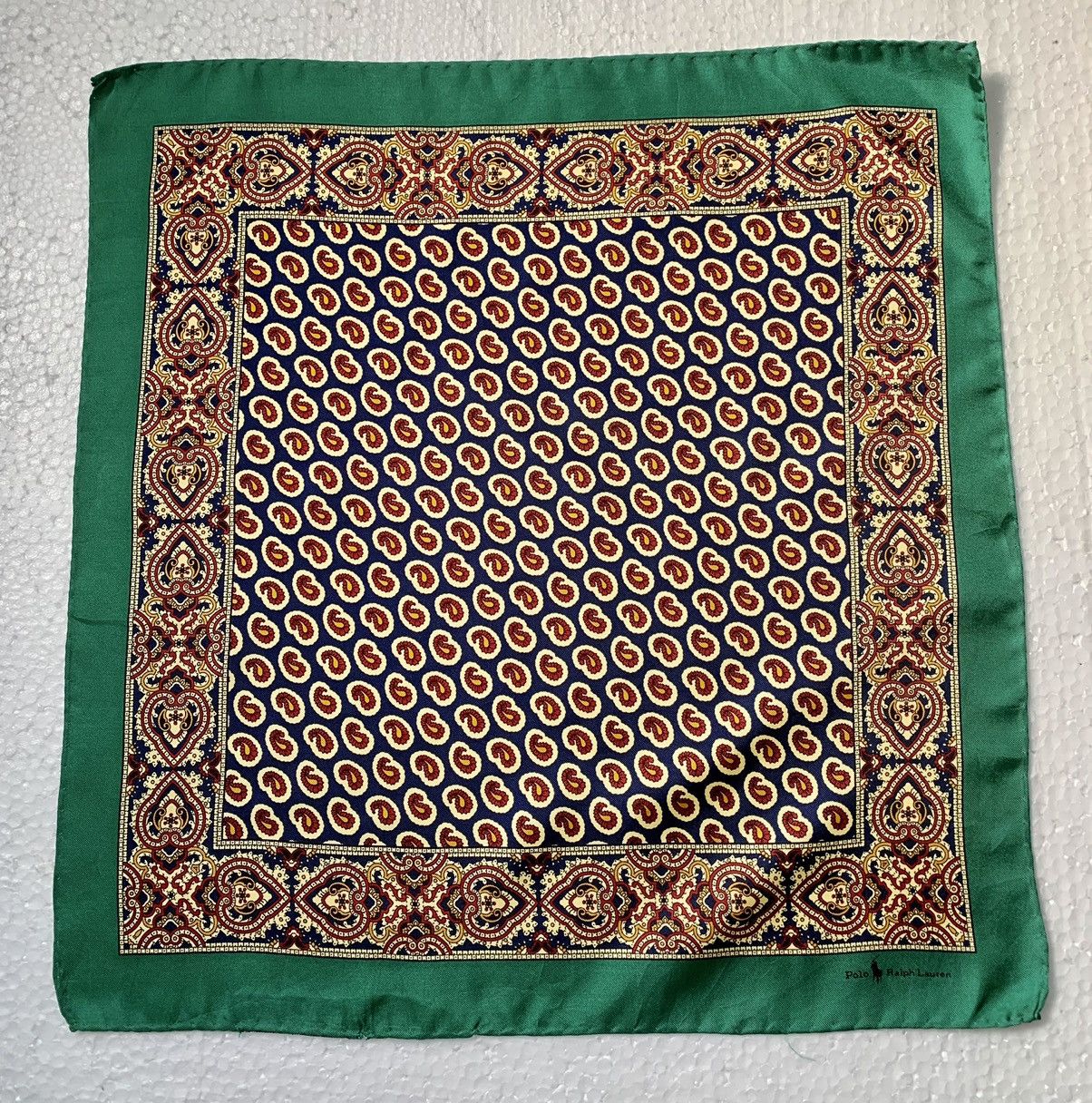 Polo Ralph Lauren Polo Ralph Lauren Handkerchief Neckerchief Pocketsquares Size ONE SIZE - 2 Thumbnail