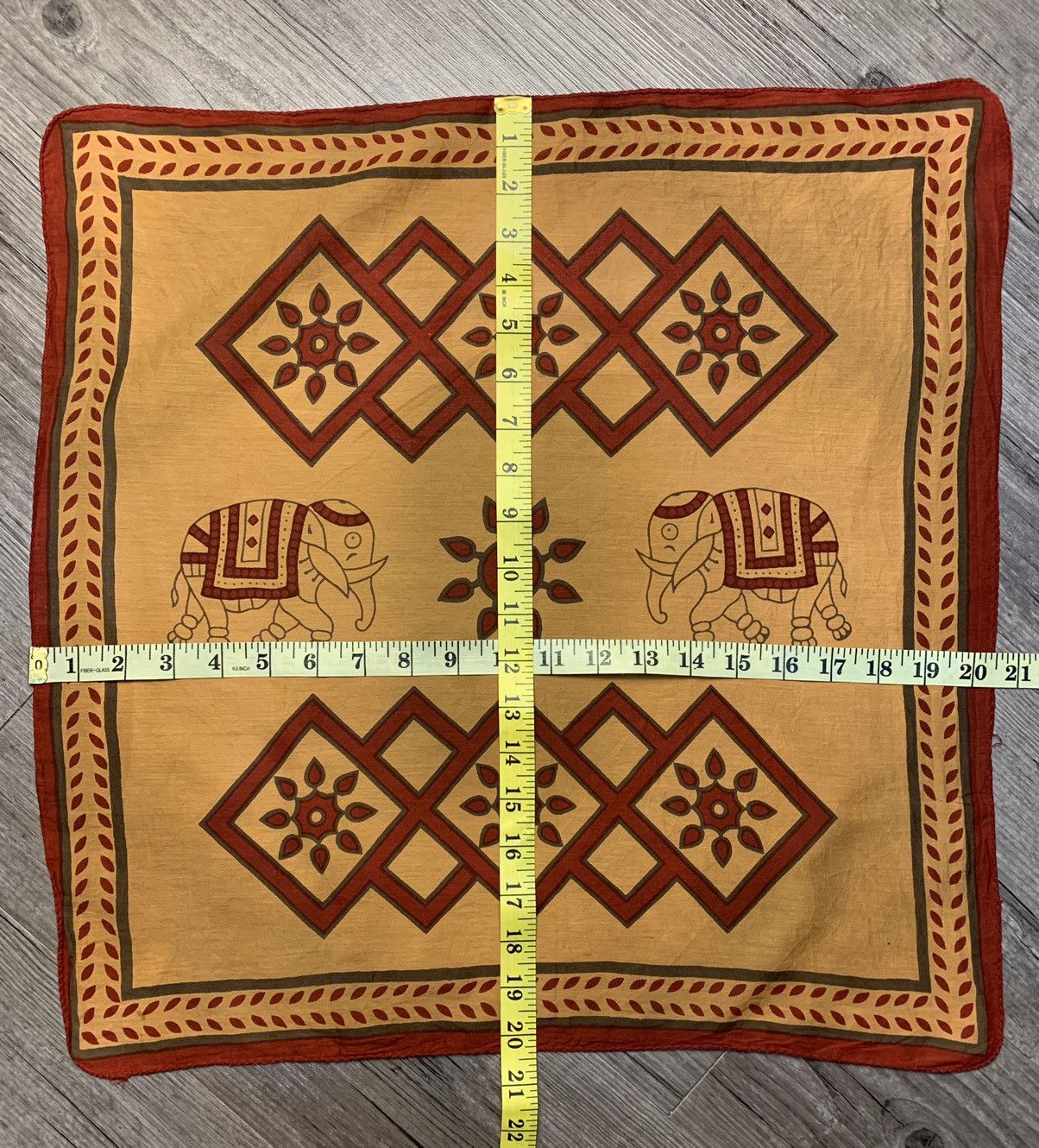 Vintage Jim Thompson Handkerchief Neckerchief Bandana Size ONE SIZE - 5 Thumbnail